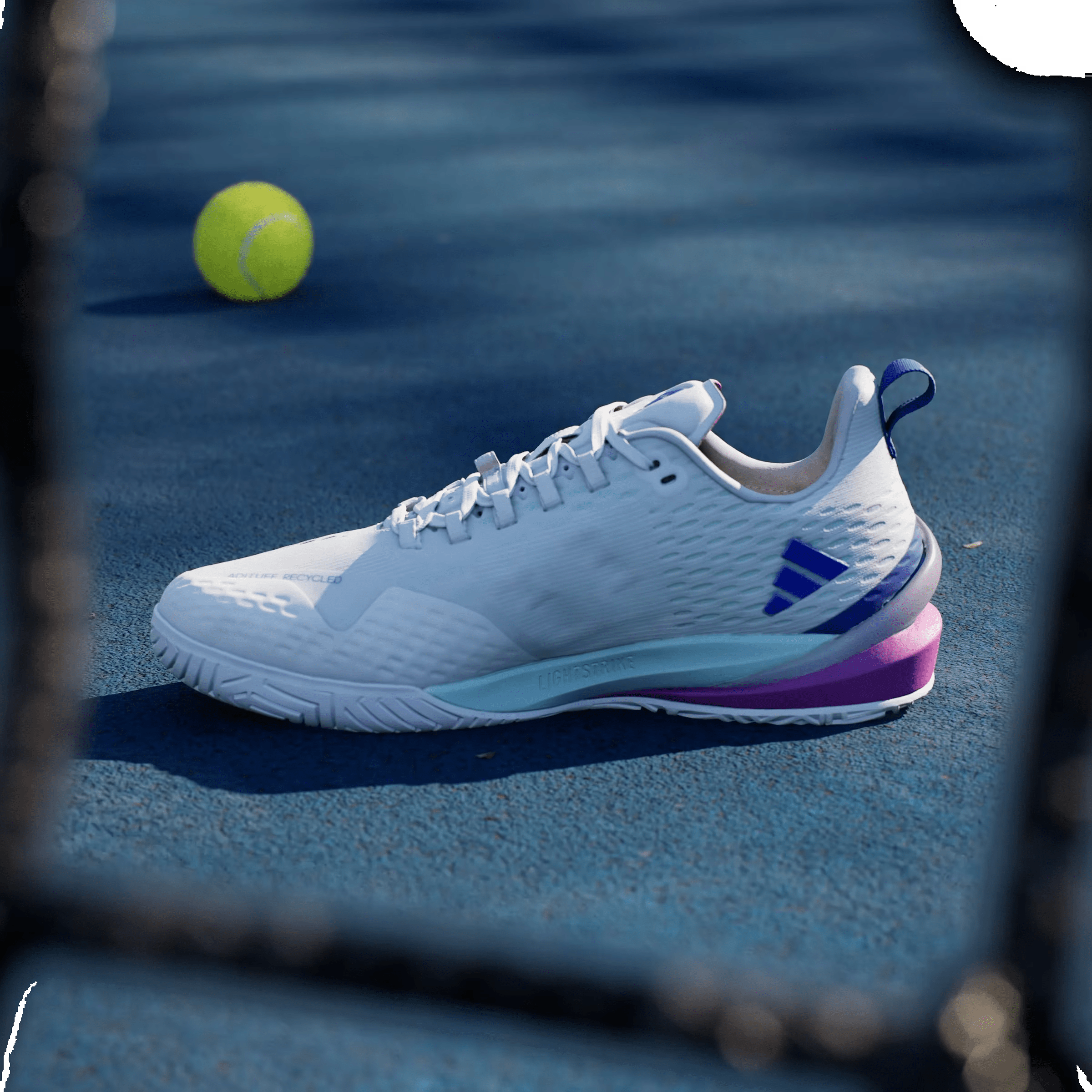 adidas Adizero Cybersonic Cloud White Lucid Blue Semi Flash Aqua