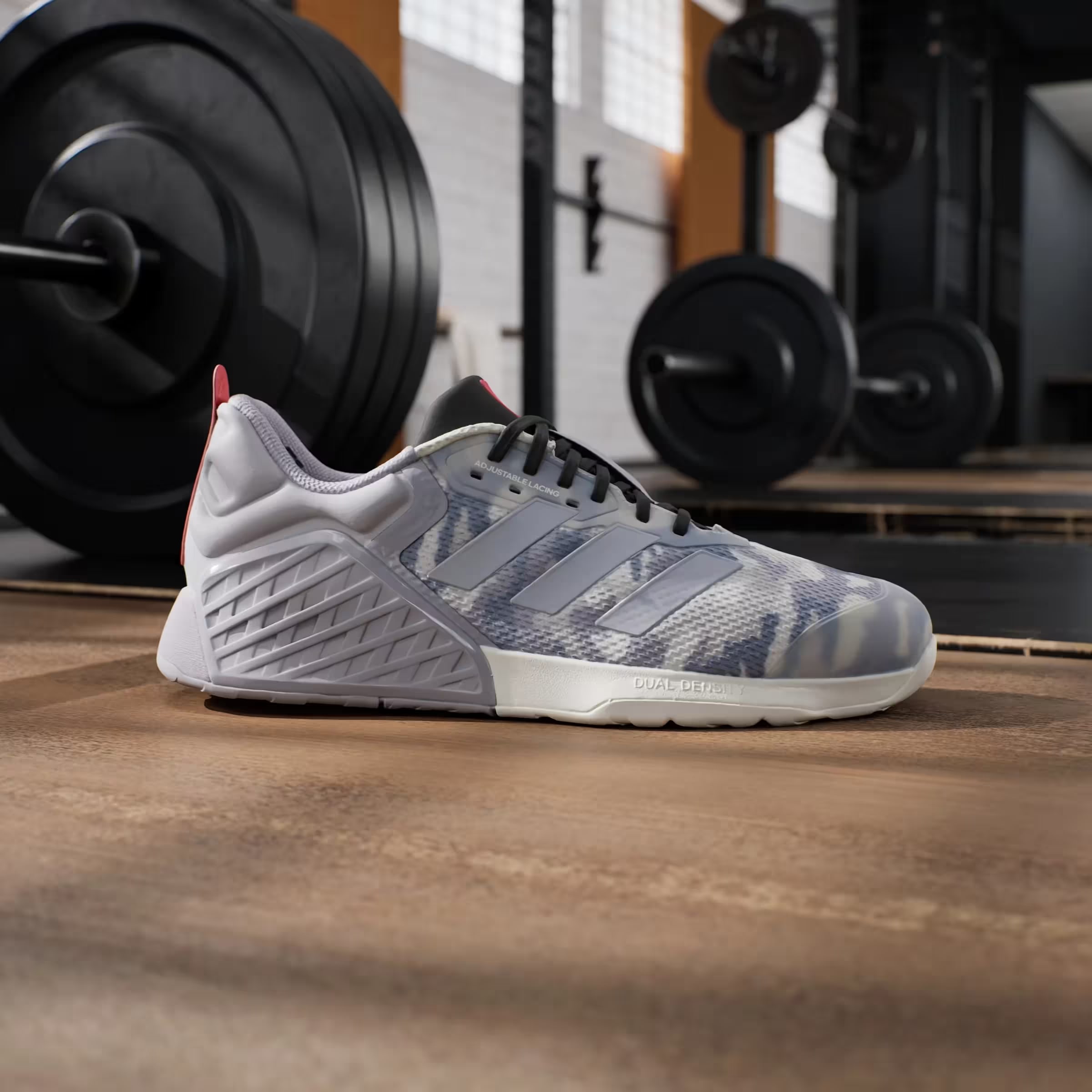 adidas Dropset 3 GFX Chalk White Glory Grey Bright Red