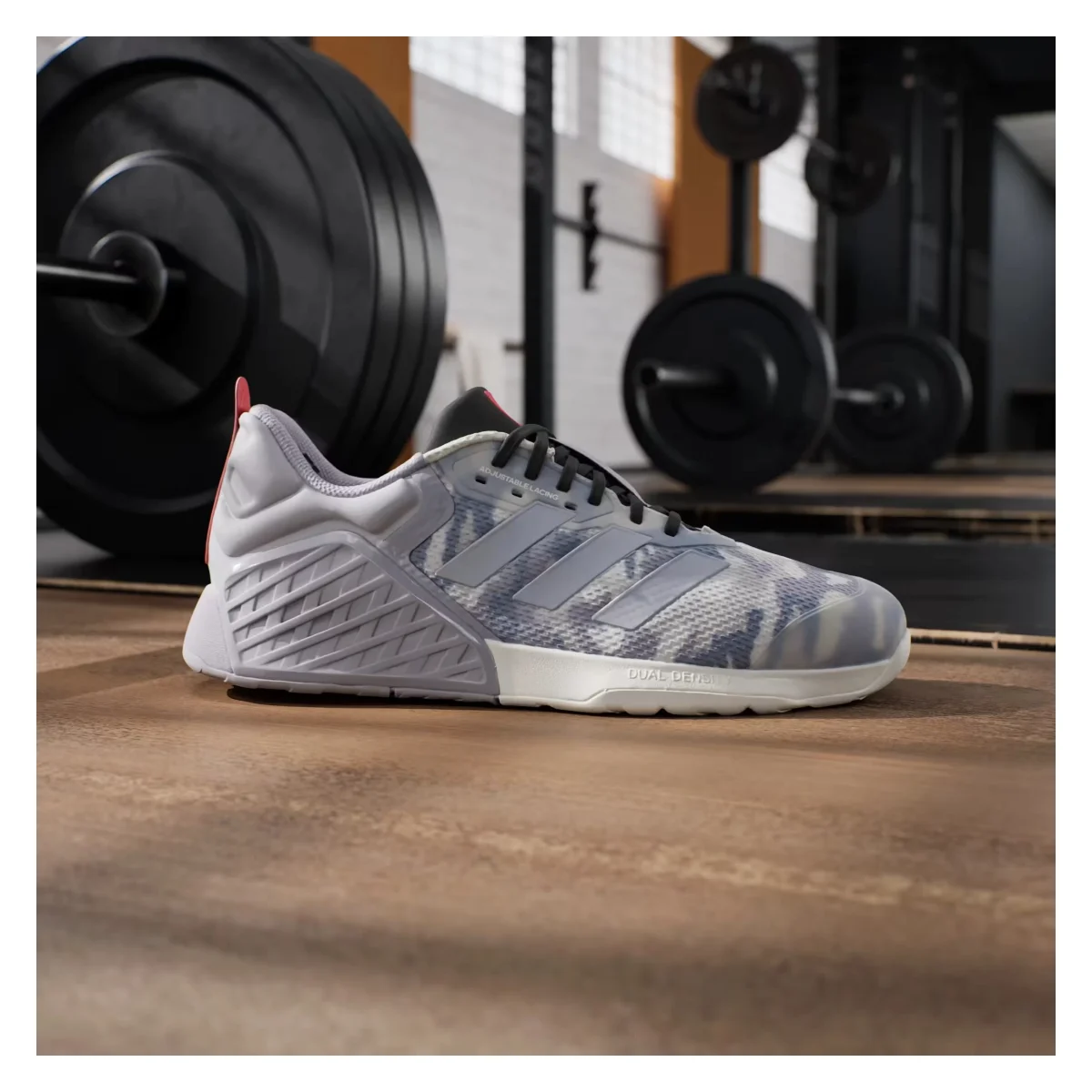 adidas Dropset 3 GFX Chalk White Glory Grey Bright Red