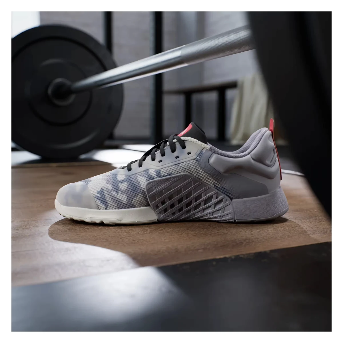 adidas Dropset 3 GFX Chalk White Glory Grey Bright Red