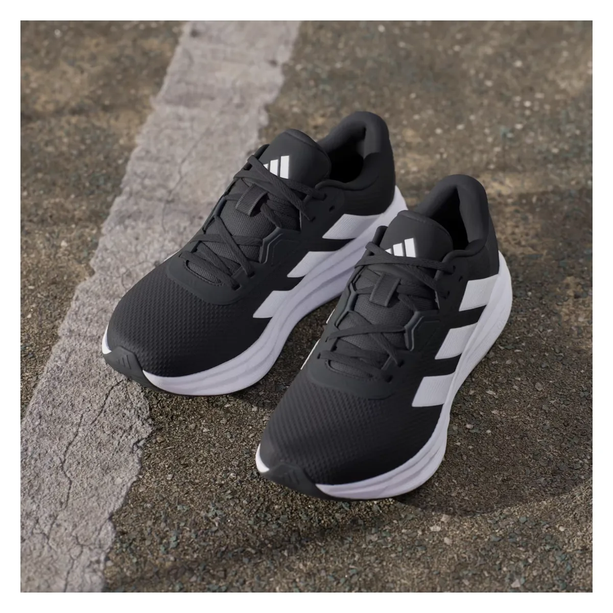 adidas Galaxy 7 Core Black Cloud White Carbon