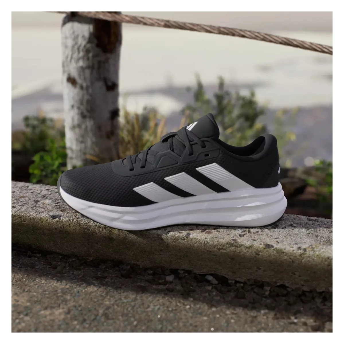adidas Galaxy 7 Core Black Cloud White Carbon