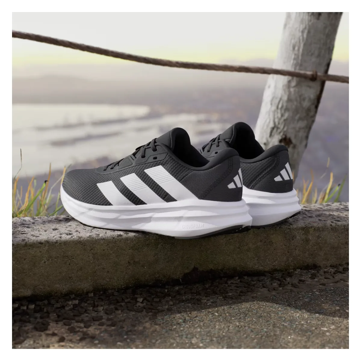 adidas Galaxy 7 Core Black Cloud White Carbon