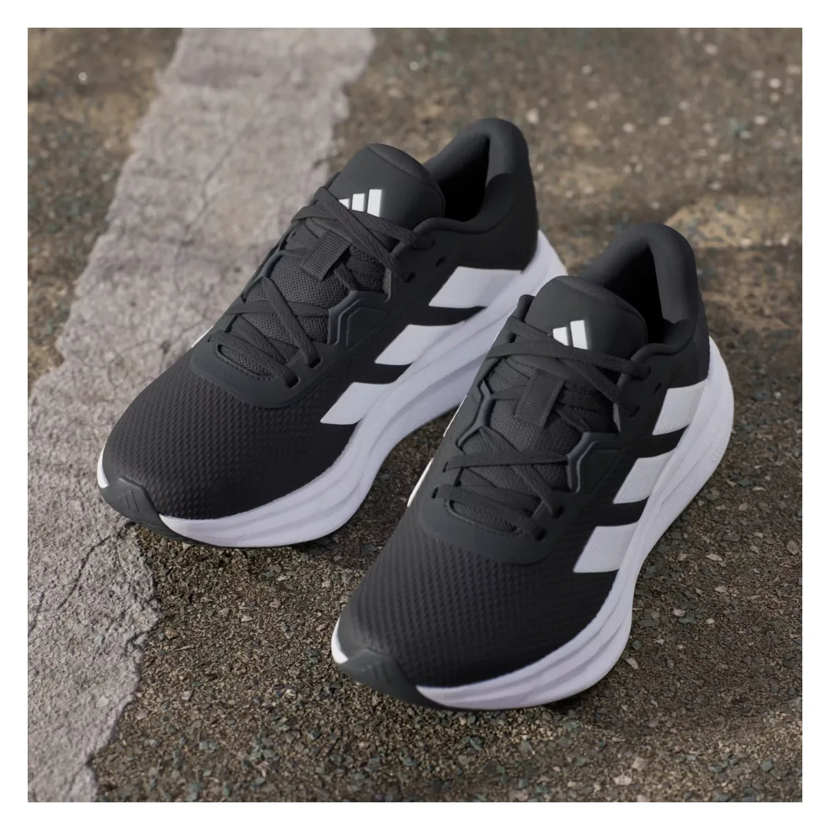 adidas Galaxy 7 Core Black Cloud White Carbon (Women's)