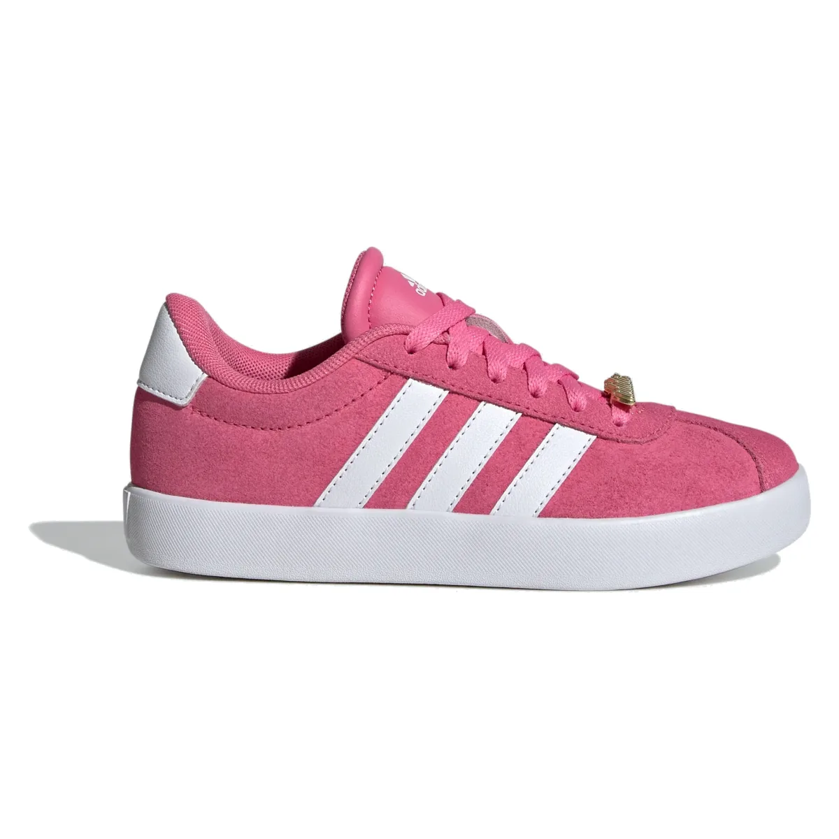 adidas Vl Court 3.0 Pink Fusion Cloud White Grey (GS)