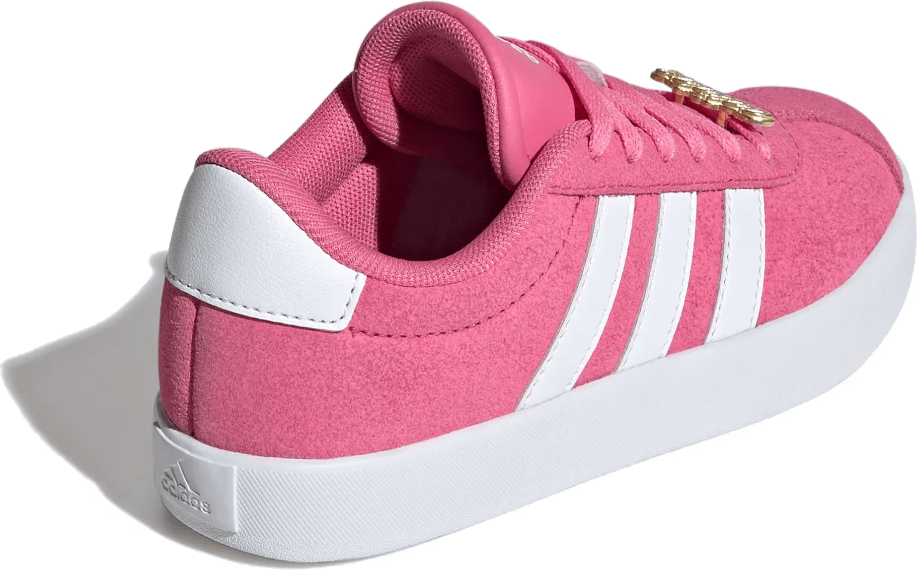 adidas Vl Court 3.0 Pink Fusion Cloud White Grey (GS)
