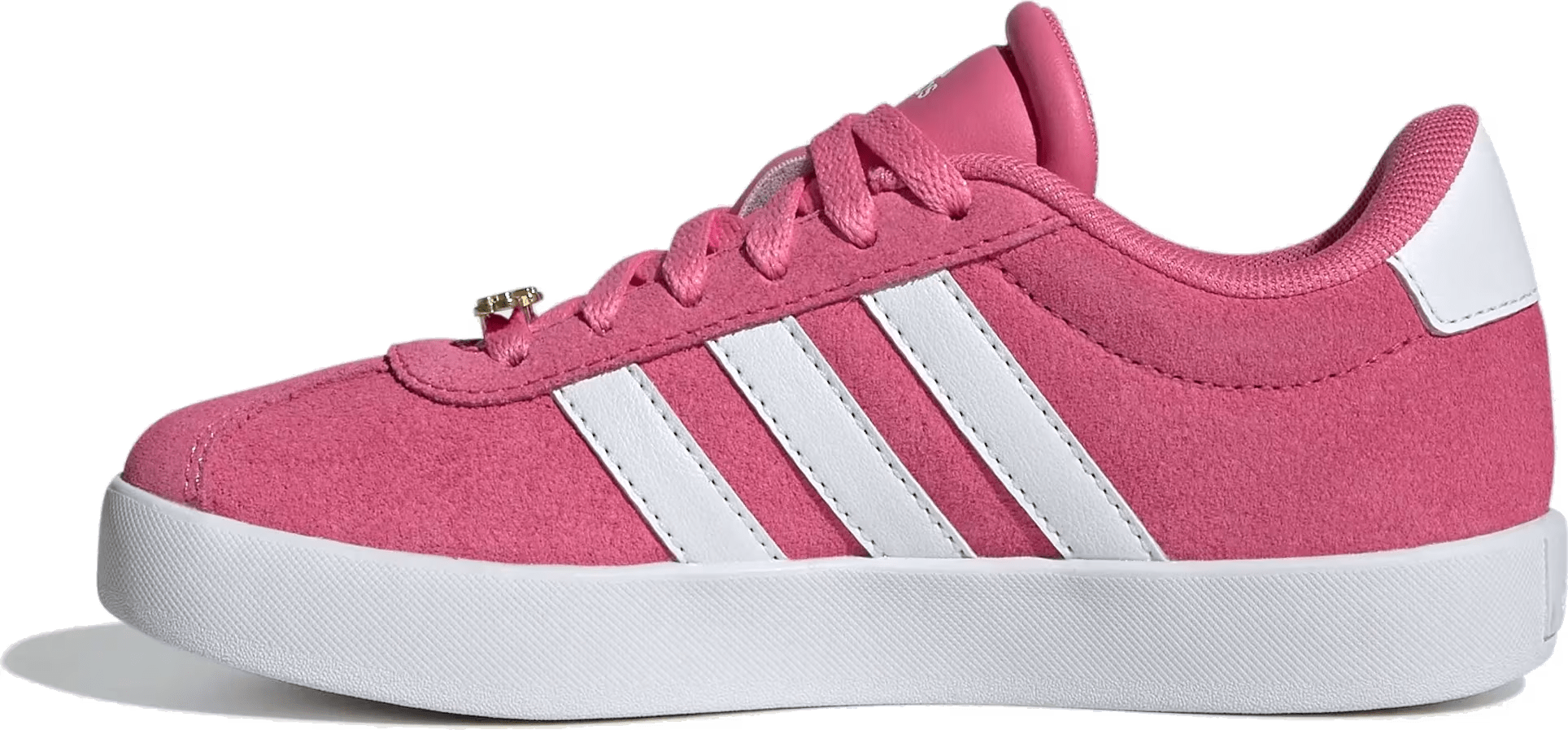 adidas Vl Court 3.0 Pink Fusion Cloud White Grey (GS)