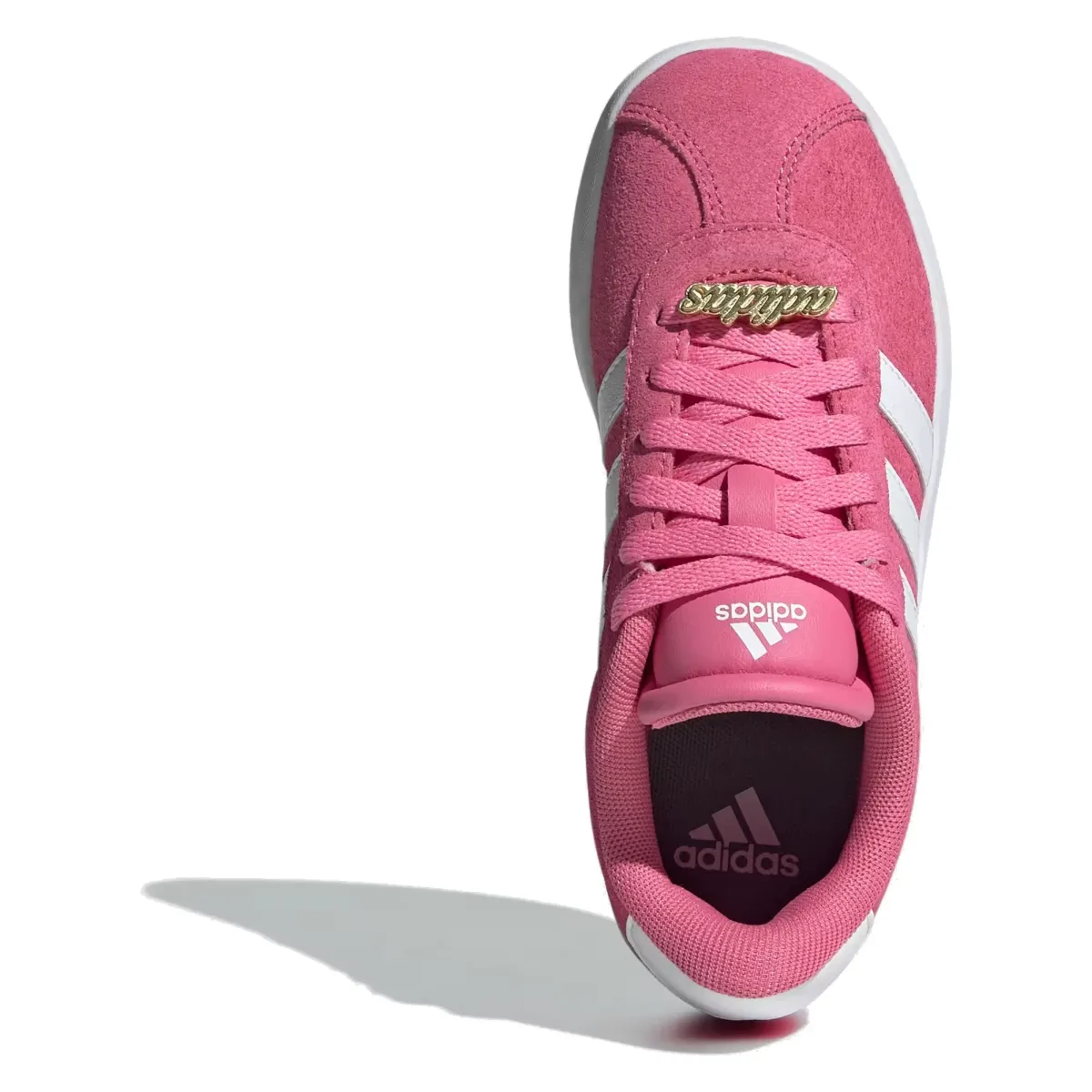 adidas Vl Court 3.0 Pink Fusion Cloud White Grey (GS)