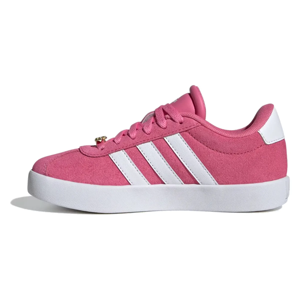 adidas Vl Court 3.0 Pink Fusion Cloud White Grey (GS)