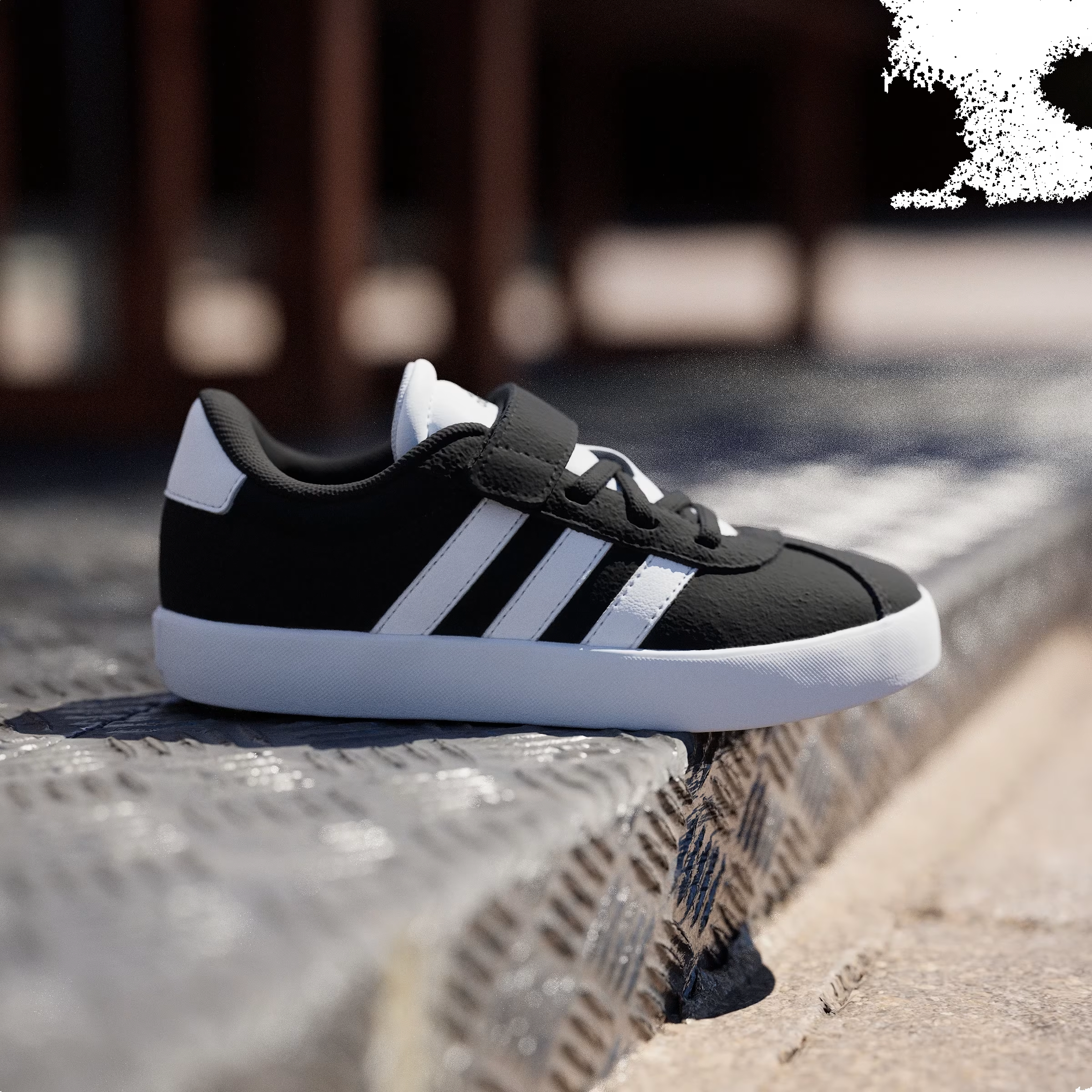 adidas Vl Court 3.0 Core Black Cloud White (PS)