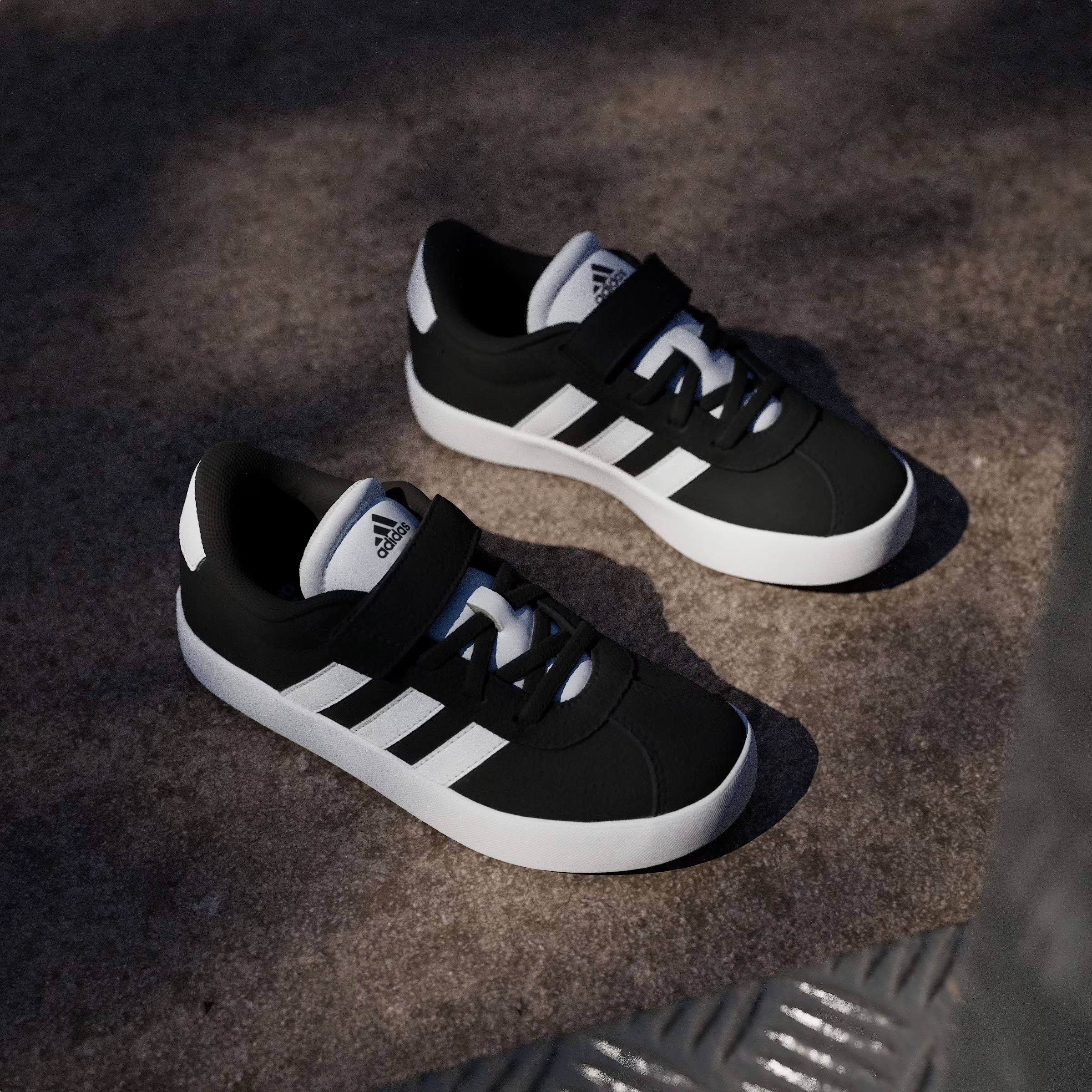 adidas Vl Court 3.0 Core Black Cloud White (PS)