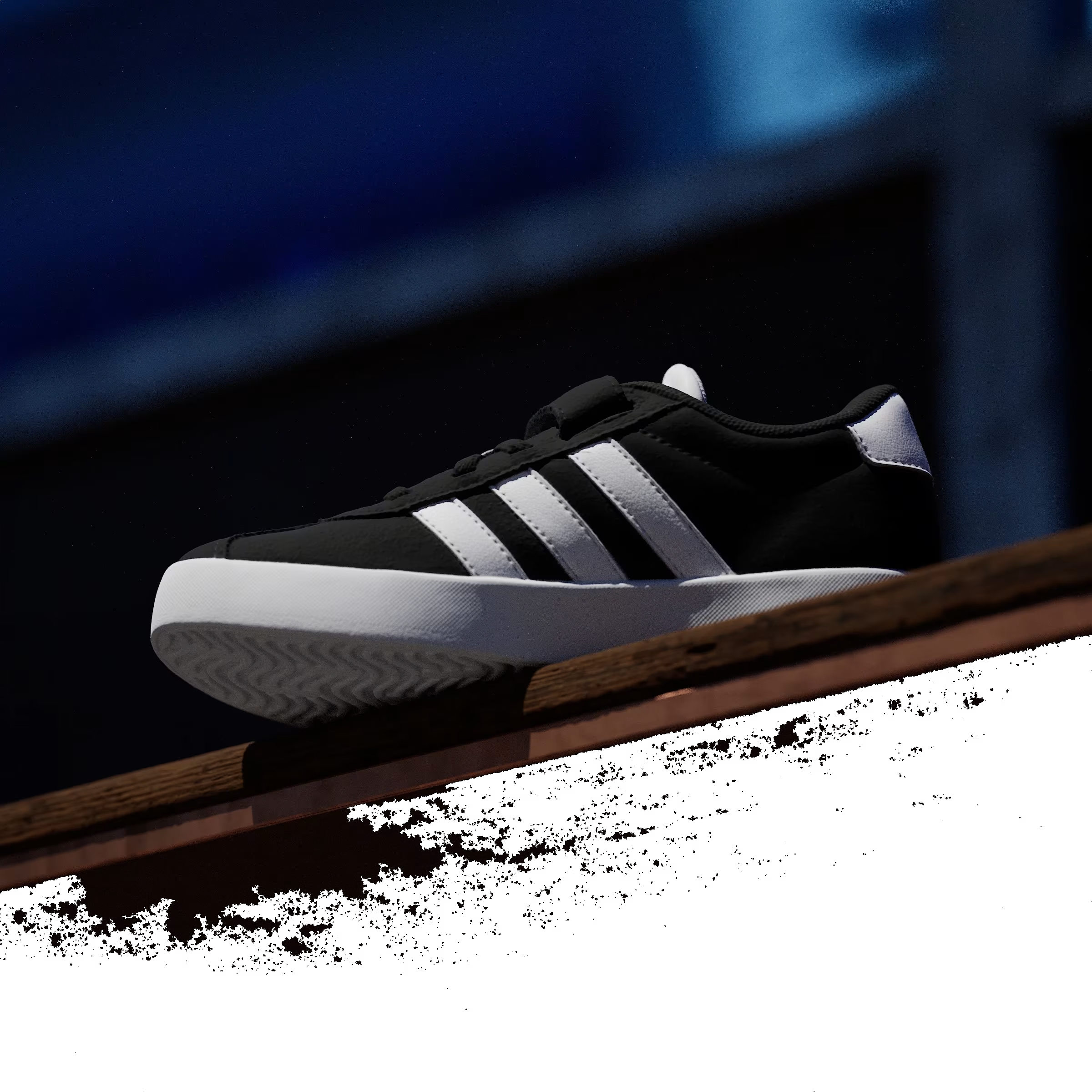 adidas Vl Court 3.0 Core Black Cloud White (PS)