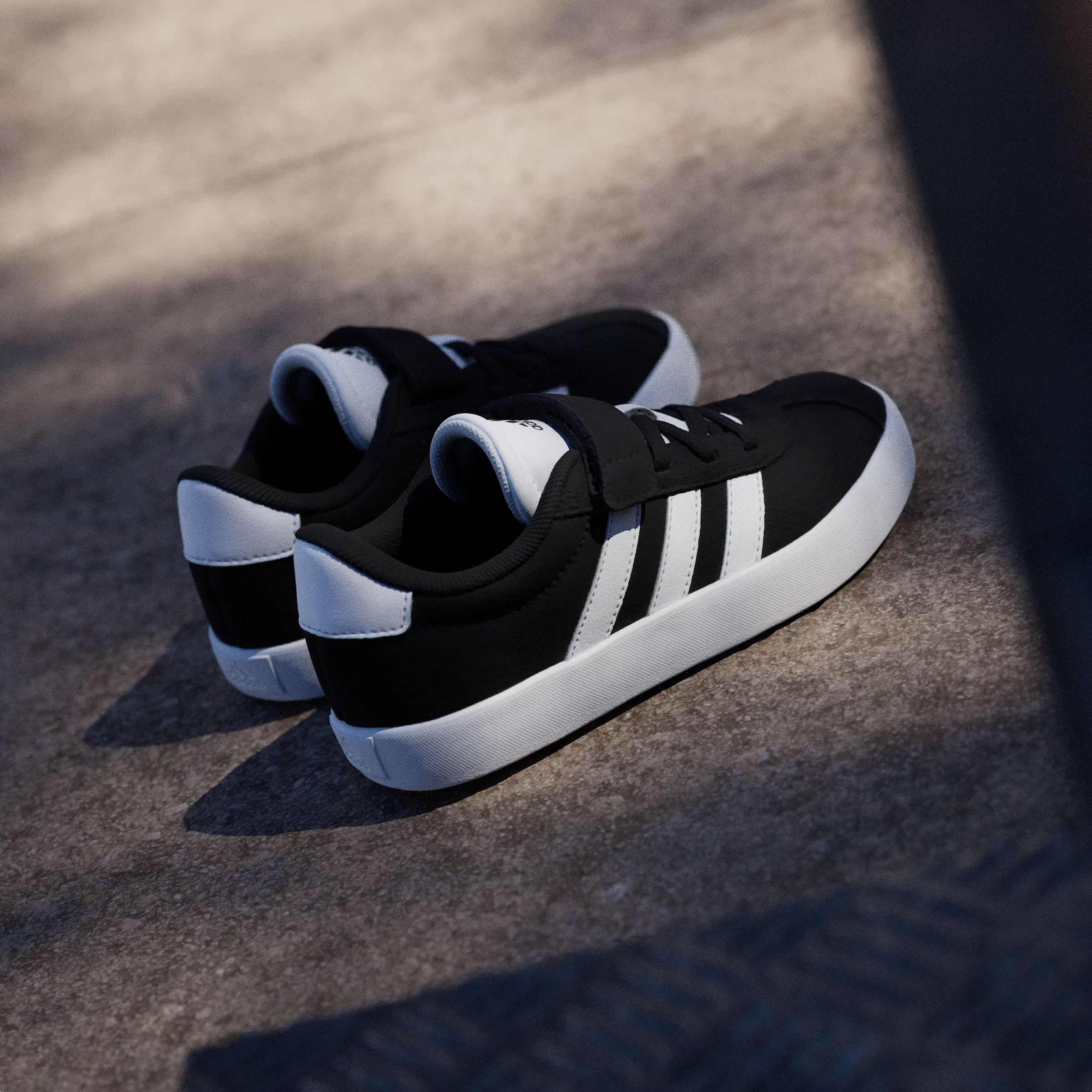 adidas Vl Court 3.0 Core Black Cloud White (PS)