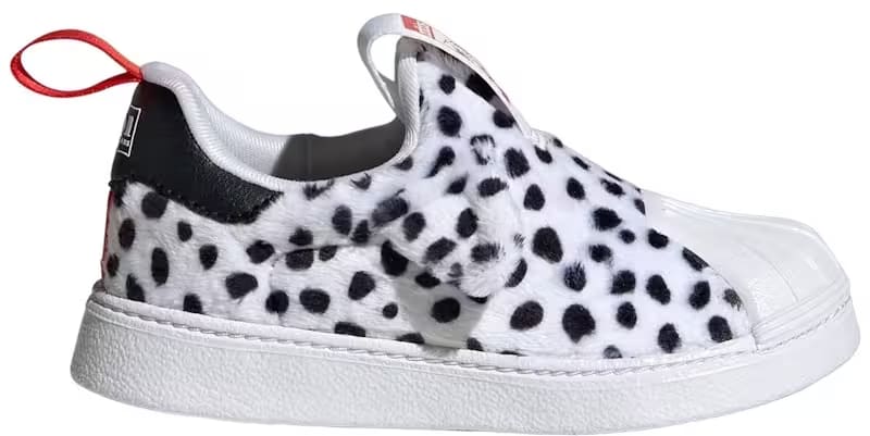adidas Superstar 360 Disney 101 Dalmatians Cloud White Core Black Red (TD)
