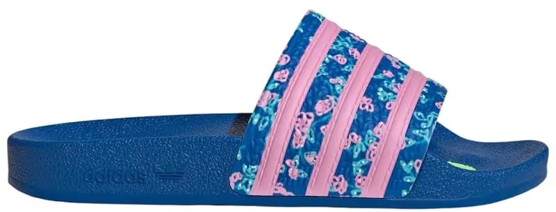 adidas Adilette Kseniaschnaider Slides Blue True Pink Off White