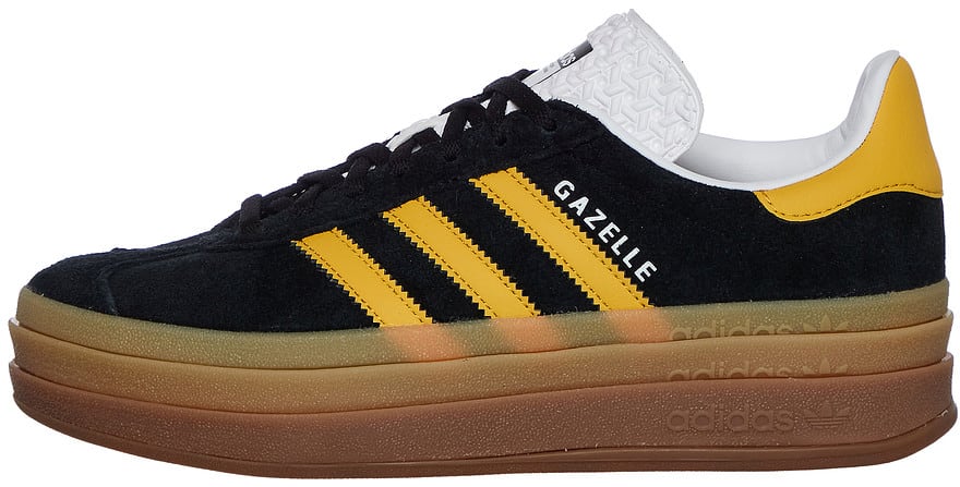 adidas Gazelle Bold Black Bold Gold (Women's)
