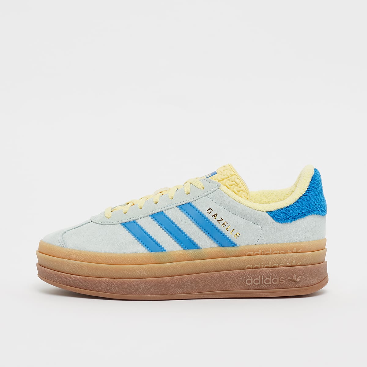 adidas Gazelle Bold Almost Blue Yellow (Women's)