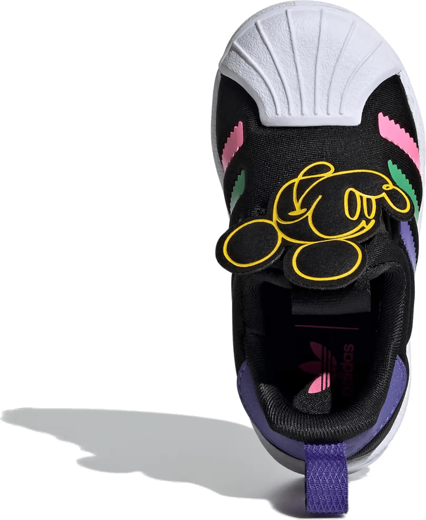 adidas Superstar 360 Disney Mickey Core Black Cloud White Yellow (TD)