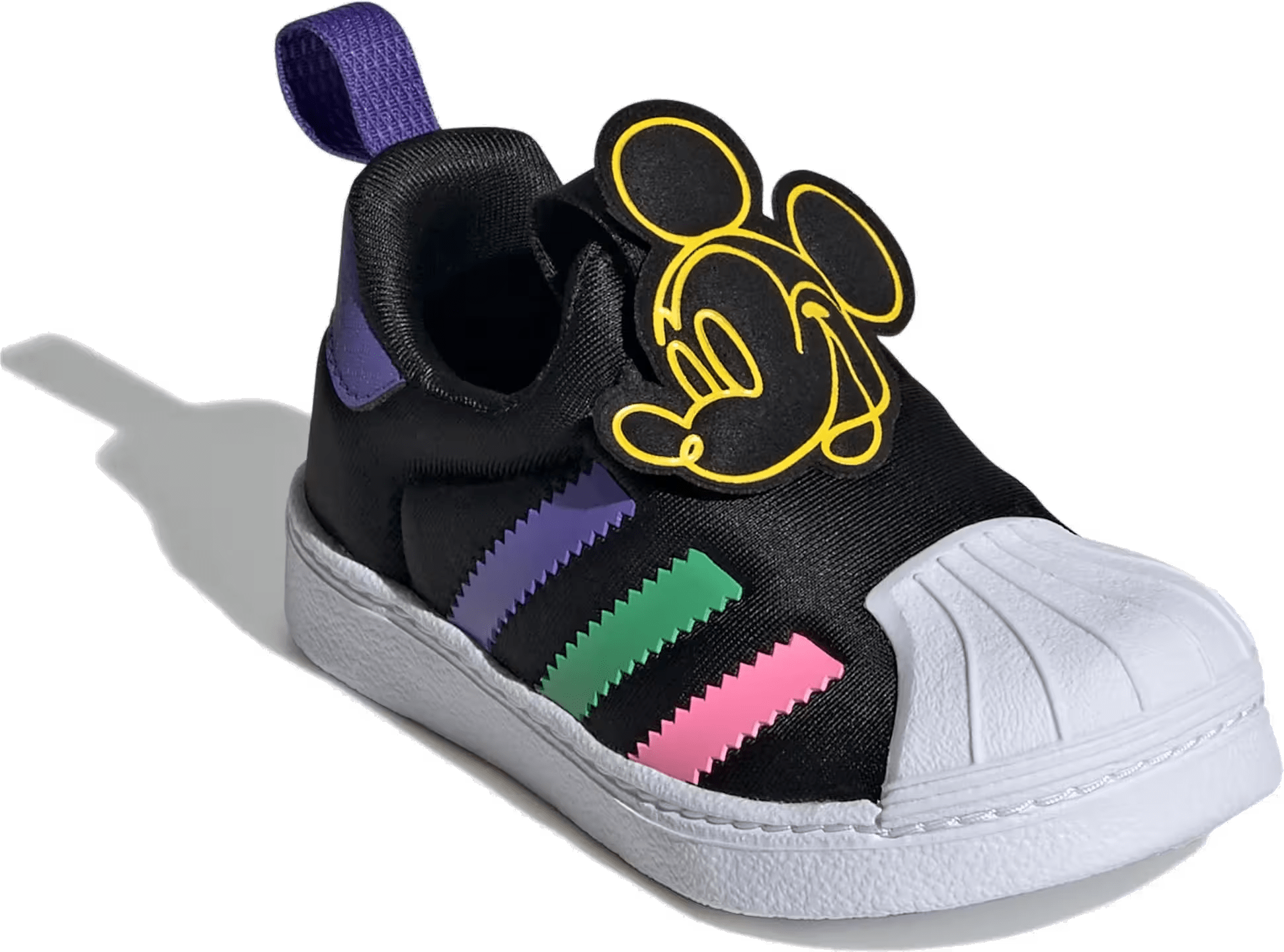 adidas Superstar 360 Disney Mickey Core Black Cloud White Yellow (TD)