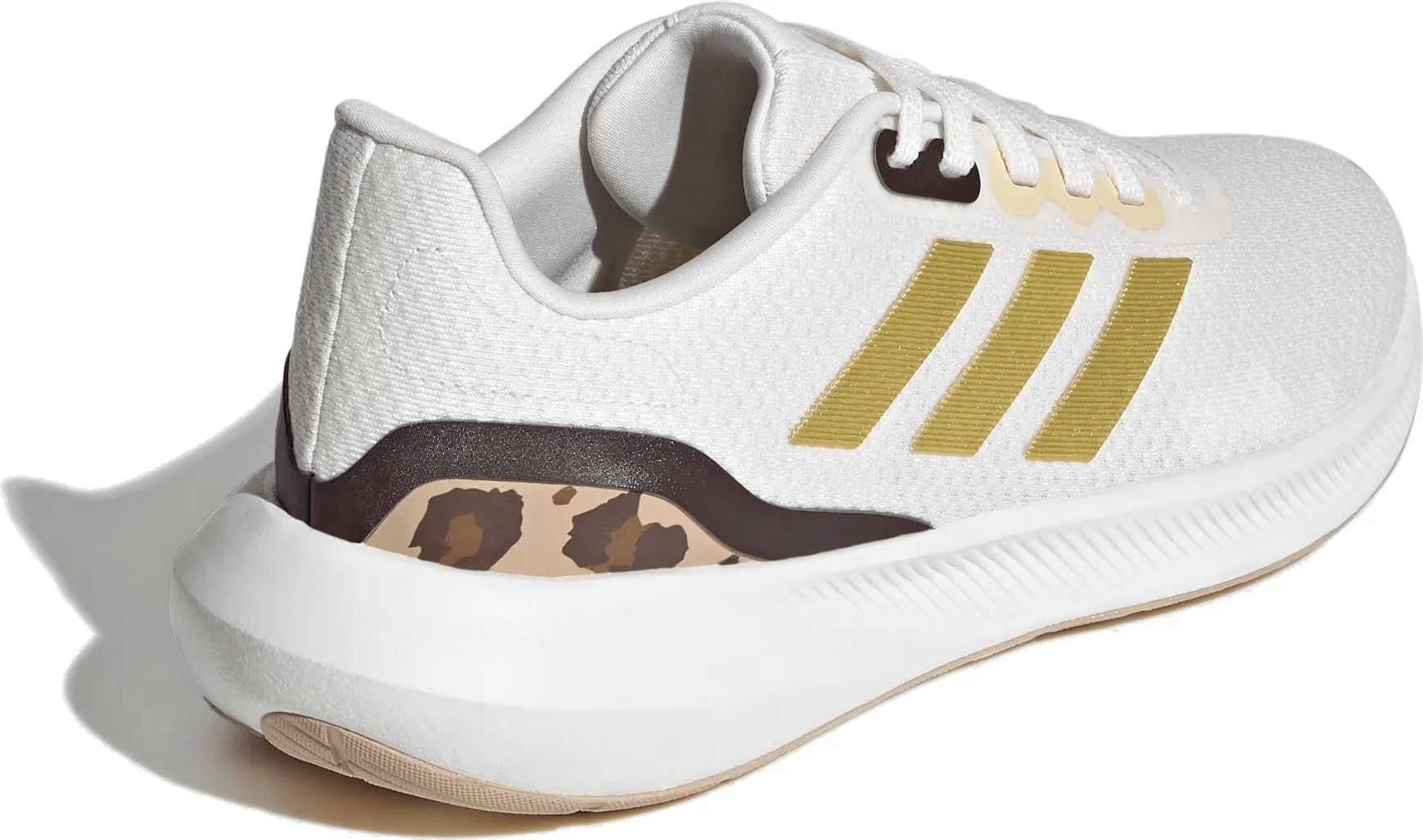 adidas Runfalcon 3 Core White Gold Metallic Magic Beige (Women's)