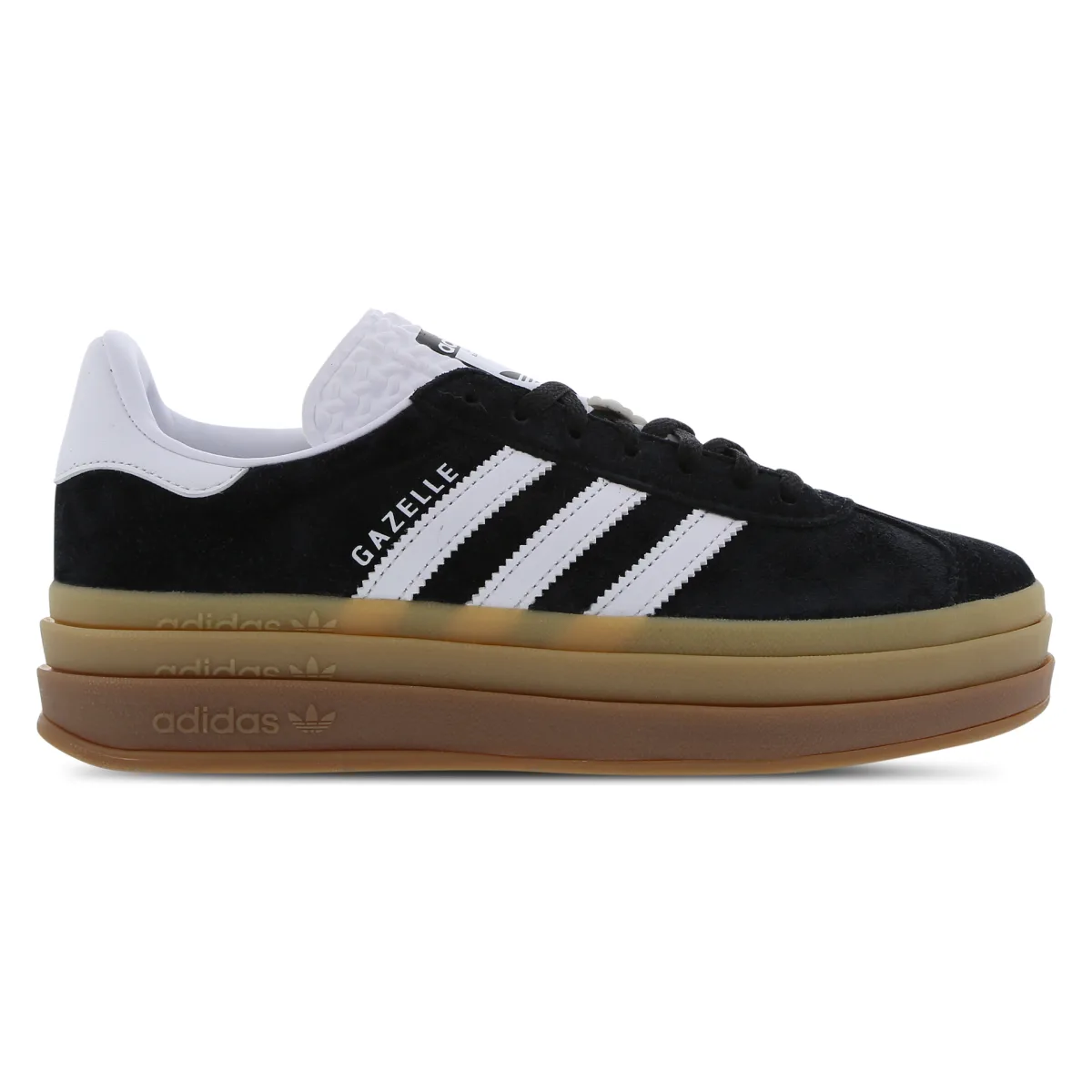 Adidas Gazelle Bold "Core Black Cloud White"