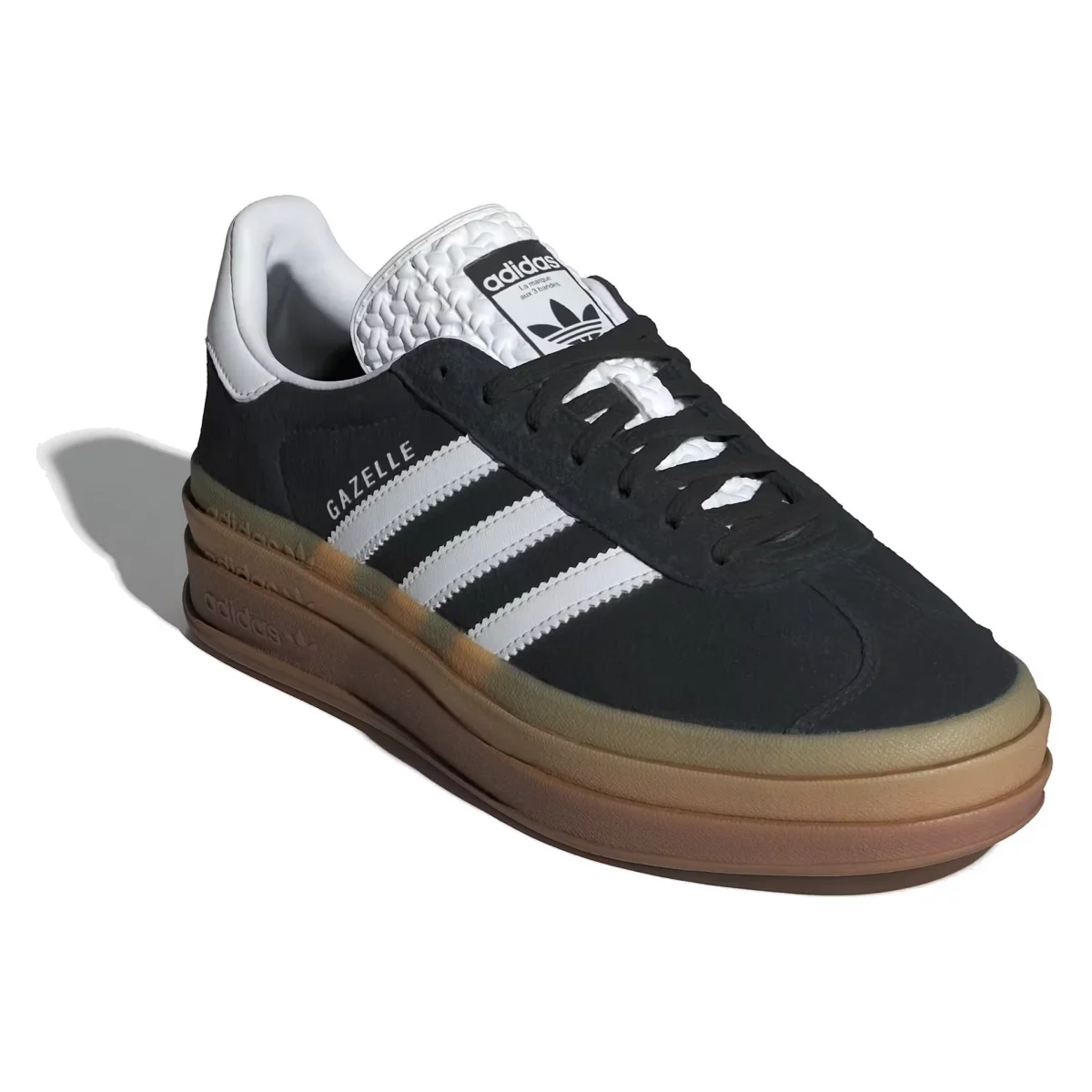 Adidas Gazelle Bold "Core Black Cloud White"