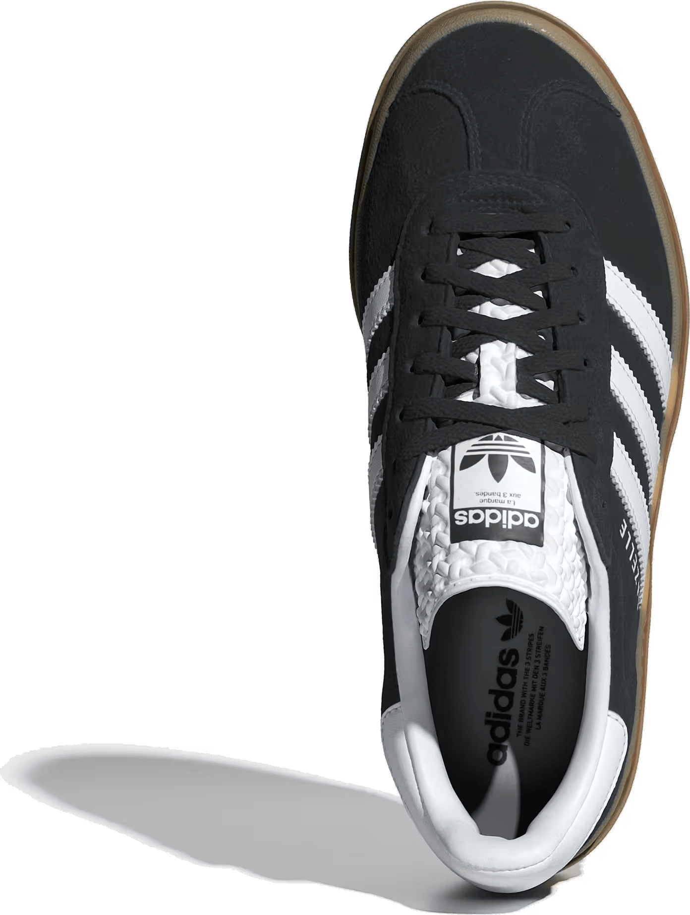 Adidas Gazelle Bold "Core Black Cloud White"