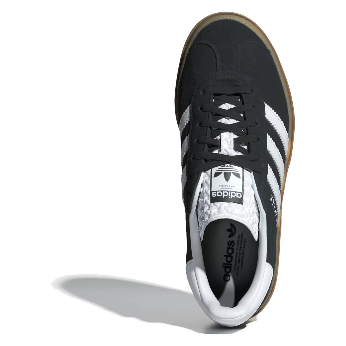 Adidas Gazelle Bold "Core Black Cloud White"