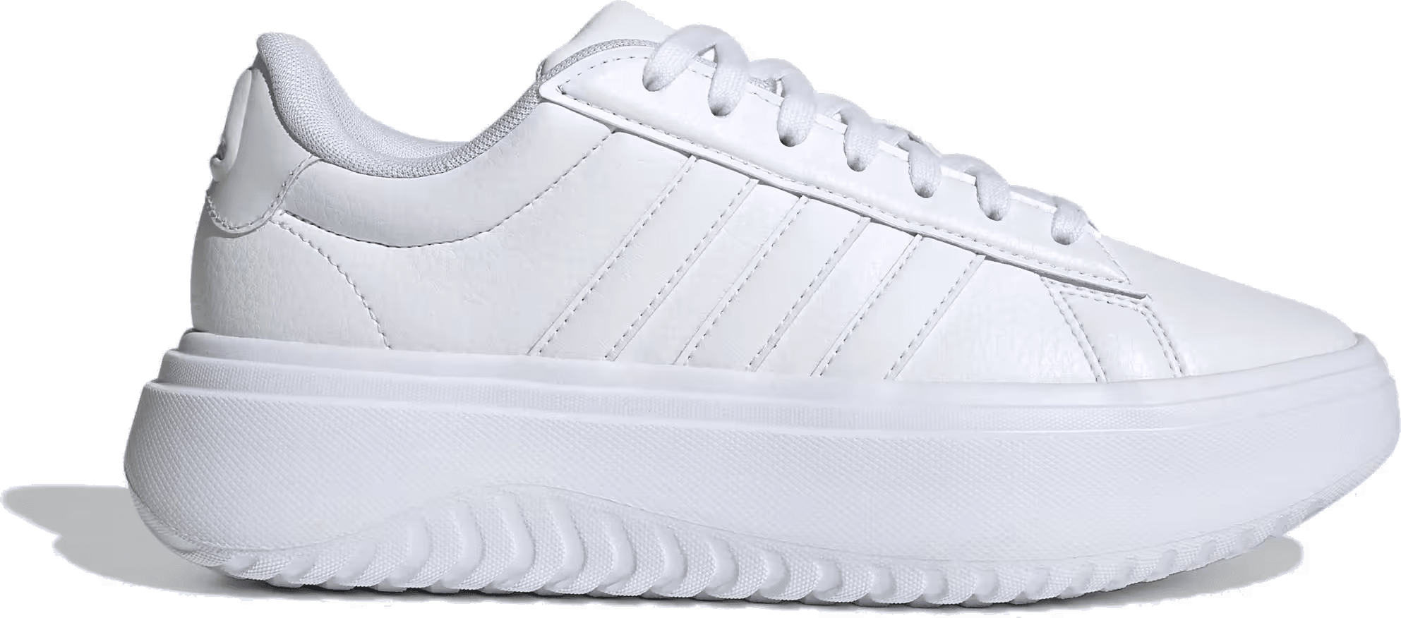 adidas Grand Court Platform Cloud White Crystal White (Women's)
