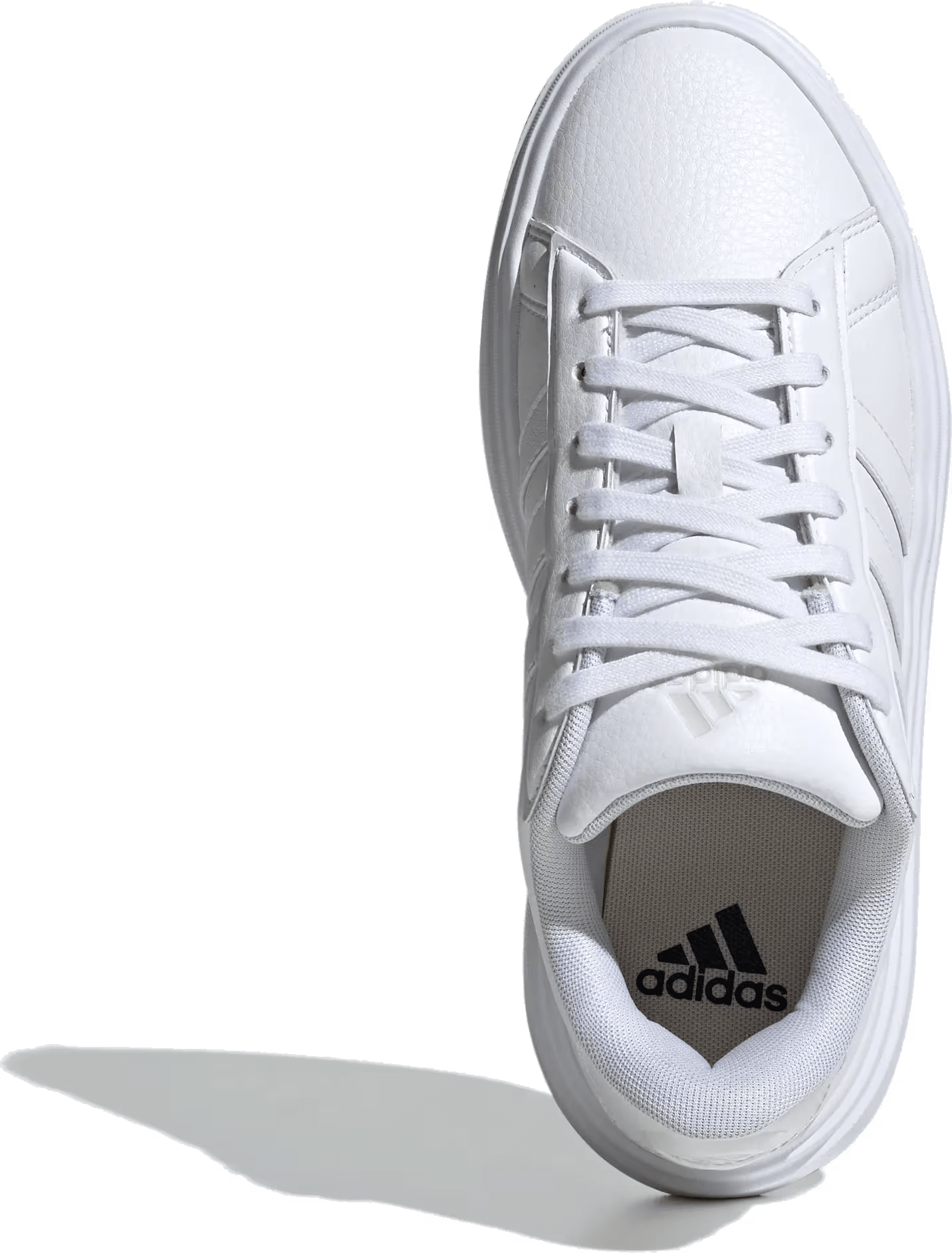 adidas Grand Court Platform Cloud White Crystal White (Women's)