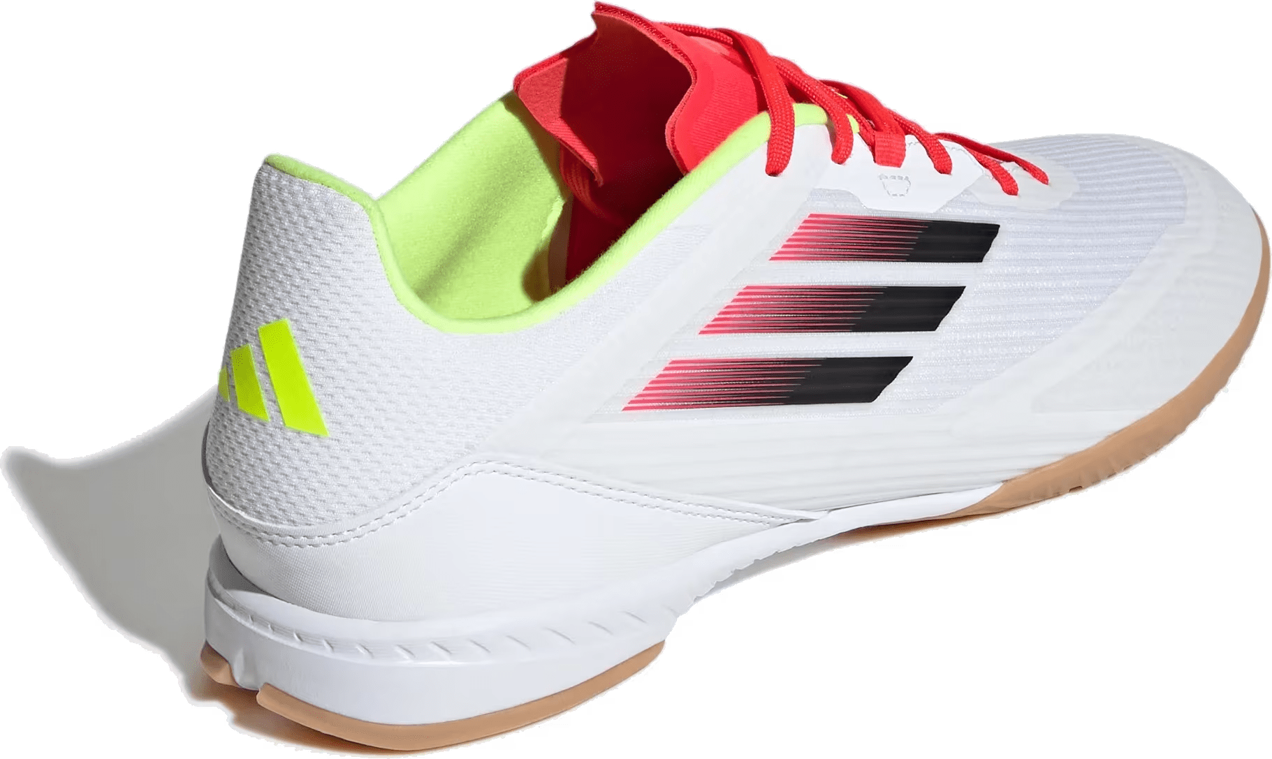 adidas F50 League Indoor Cloud White Core Black Solar Yellow