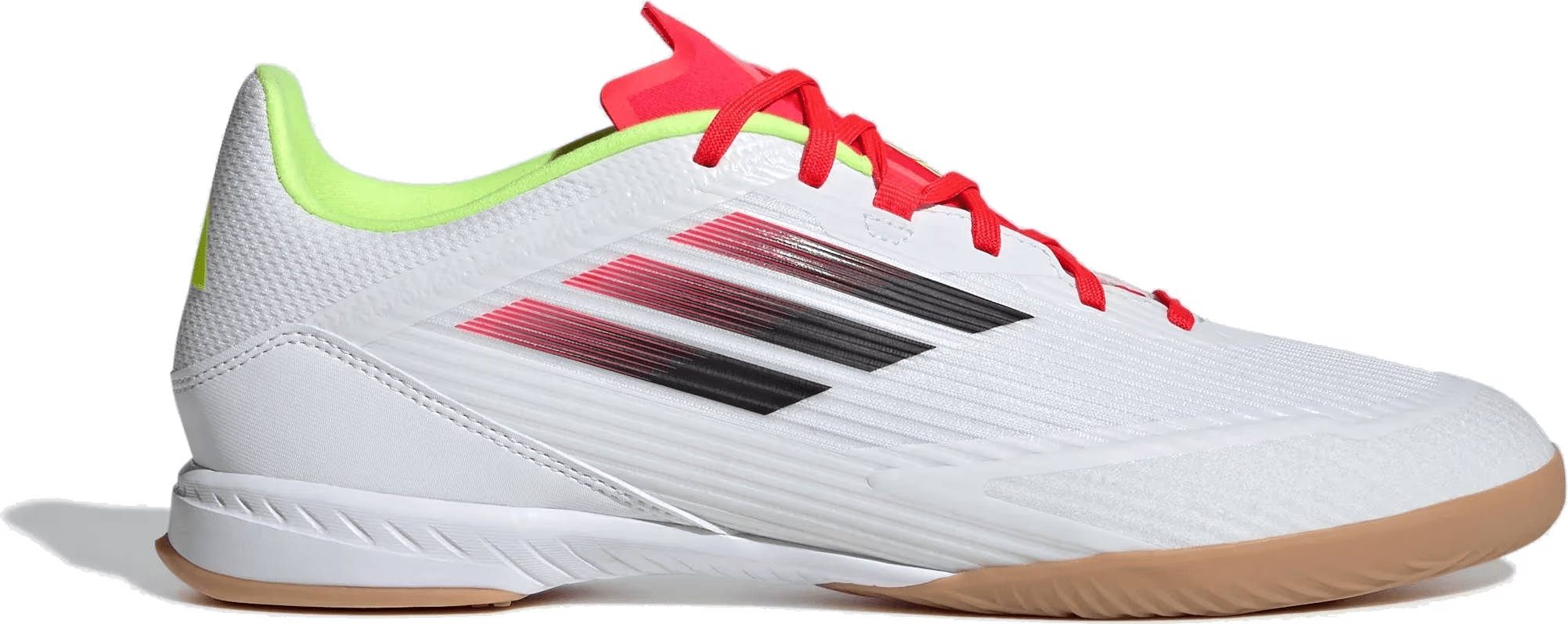 adidas F50 League Indoor Cloud White Core Black Solar Yellow