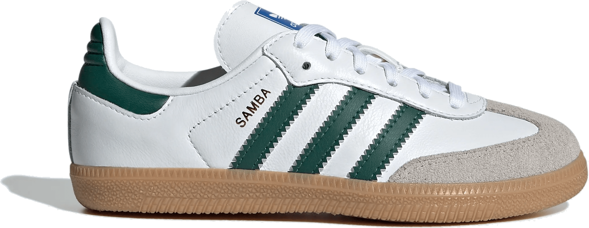adidas Samba OG Cloud White Collegiate Green Gum (PS)
