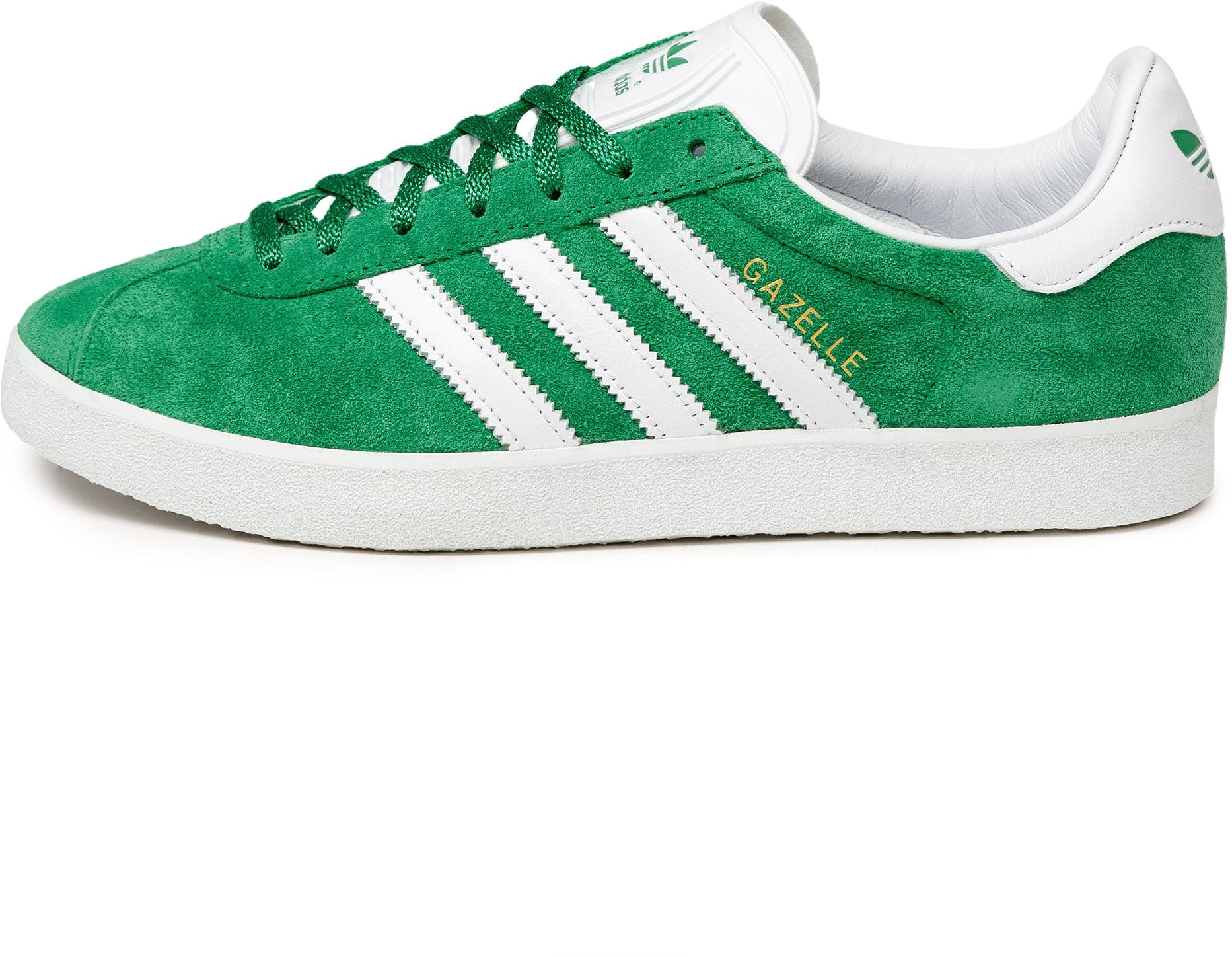 adidas Gazelle 85 Green White Gold Metallic
