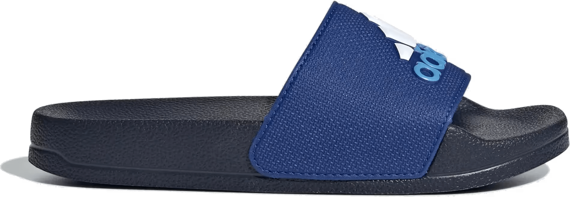 adidas Adilette Shower Slides Royal Blue Cloud White Legend Ink (GS)