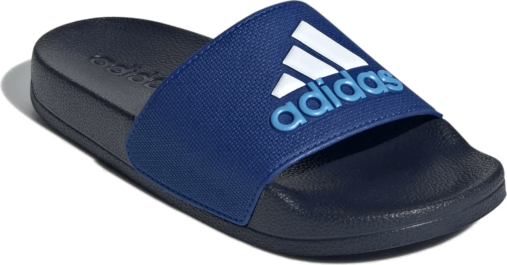 adidas Adilette Shower Slides Royal Blue Cloud White Legend Ink (GS)
