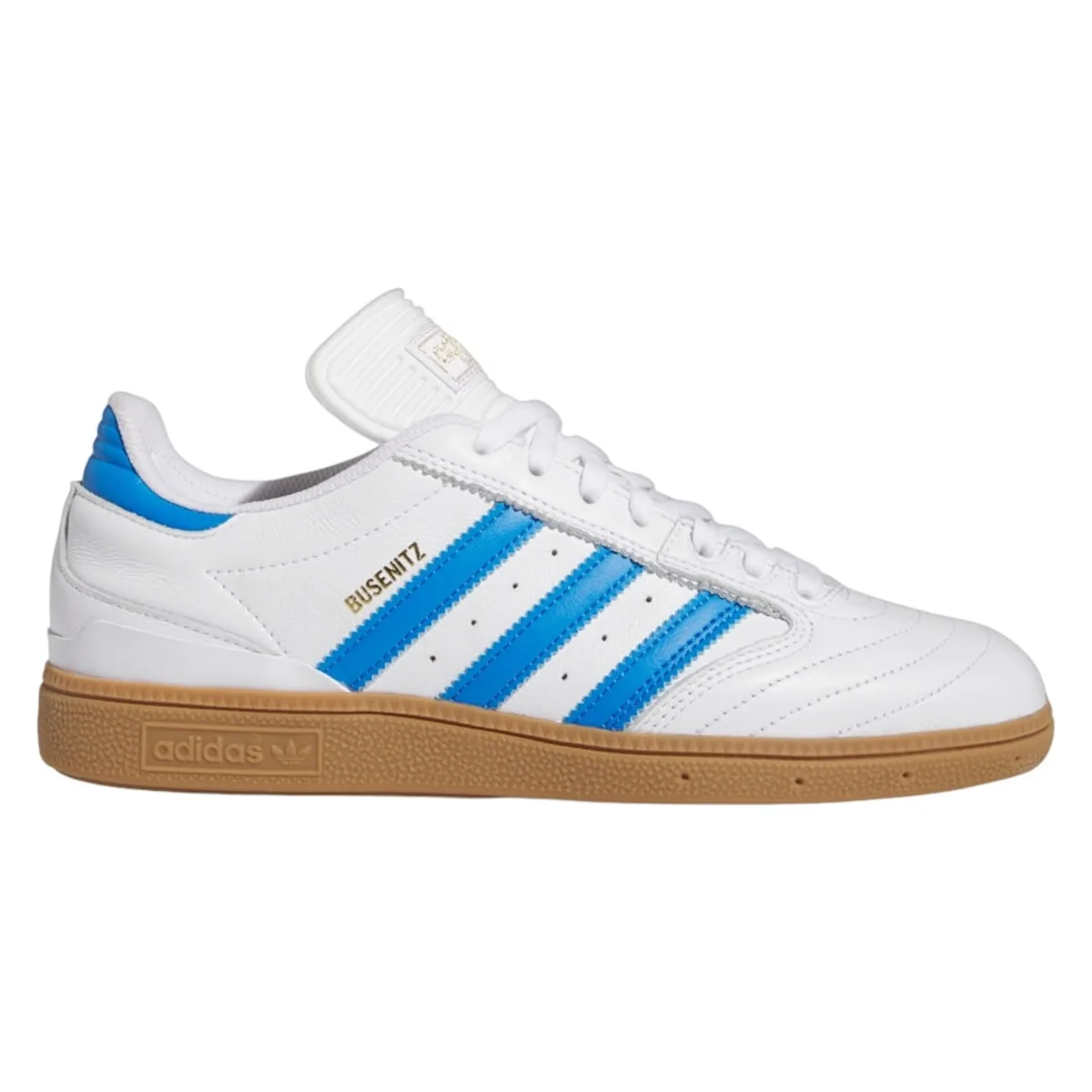 adidas Busenitz Cloud White Blue Bird Gold Metallic