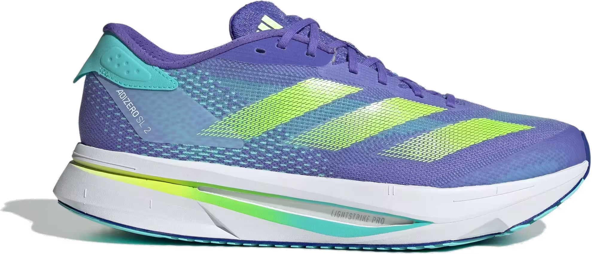 adidas Adizero SL 2 Cobalt Blue Lucid Lemon Blue Spark