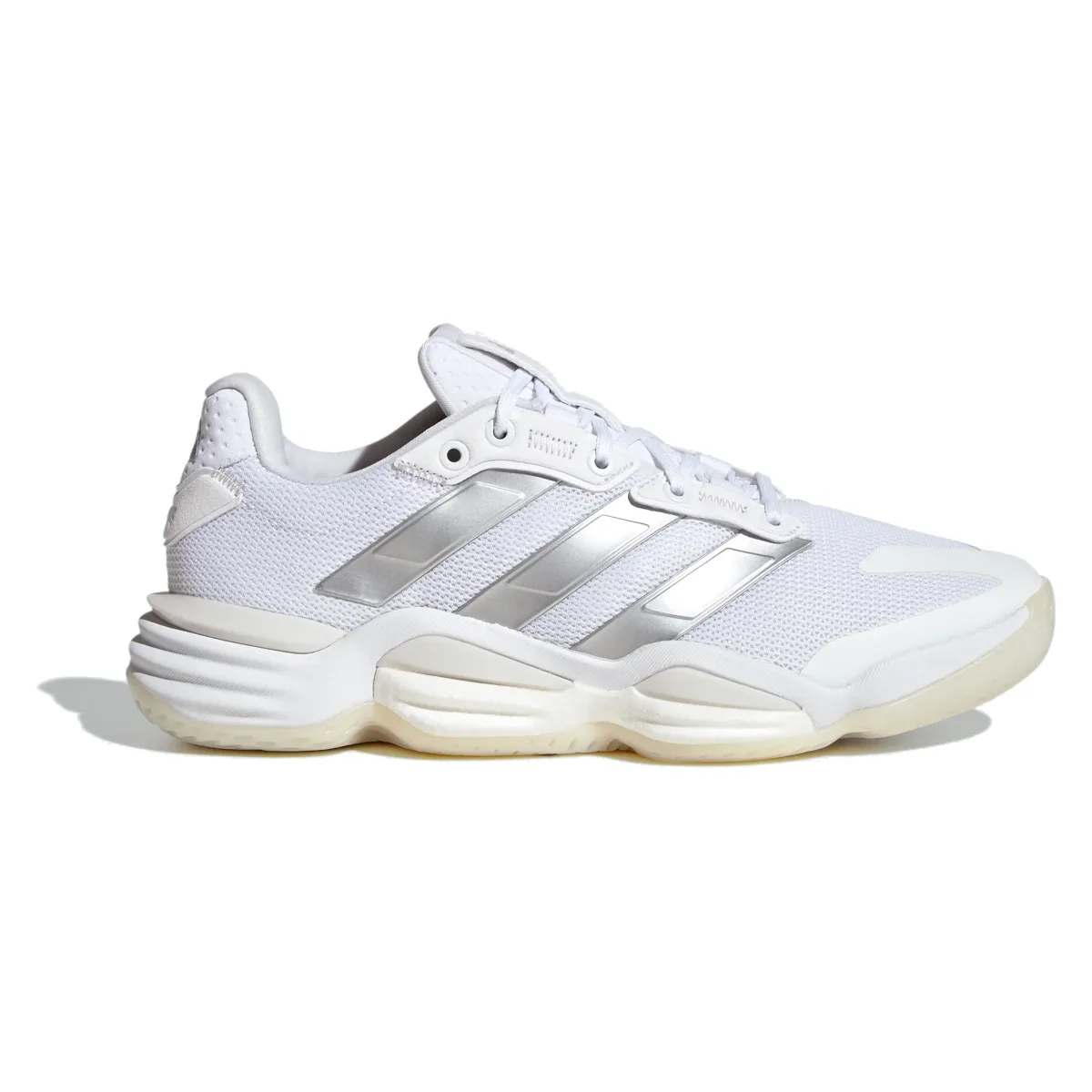 adidas Stabil 16 Indoor Cloud White Silver Metallic Grey One (Women's)