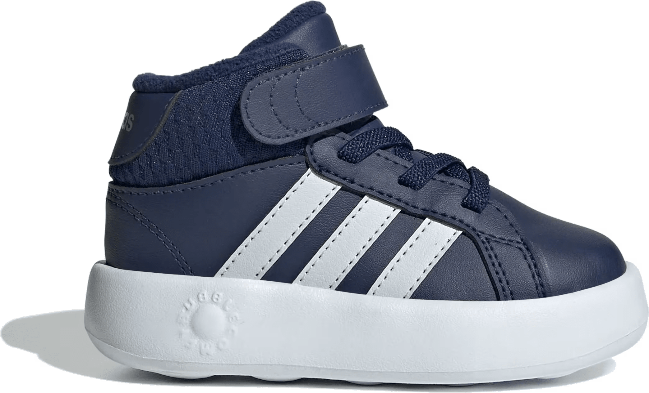 adidas Grand Court Mid Dark Blue Halo Blue Silver Metallic (TD)