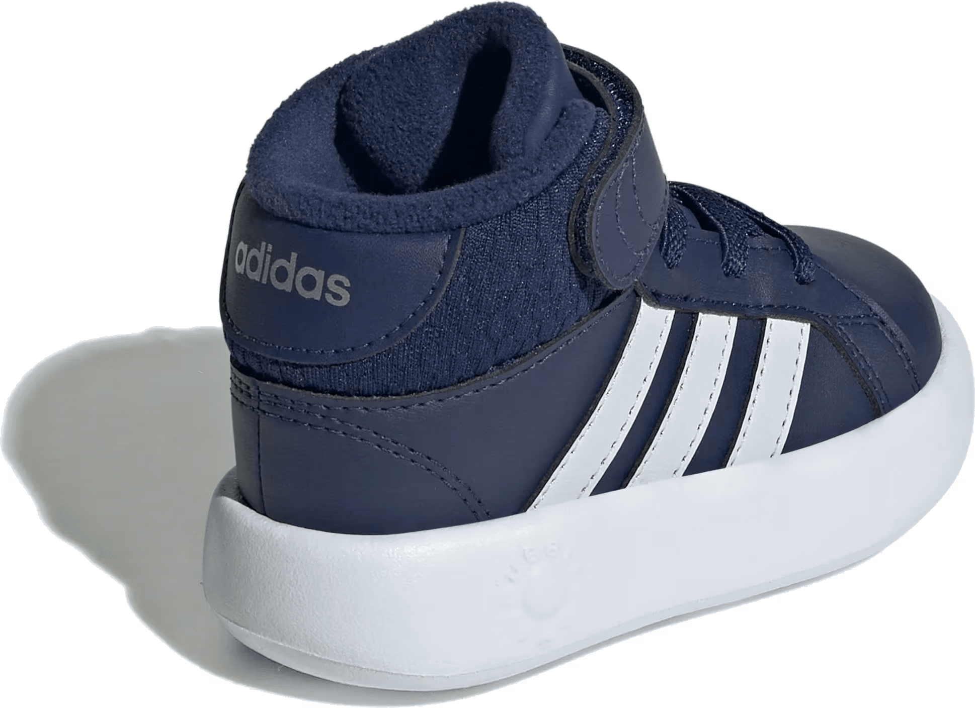 adidas Grand Court Mid Dark Blue Halo Blue Silver Metallic (TD)