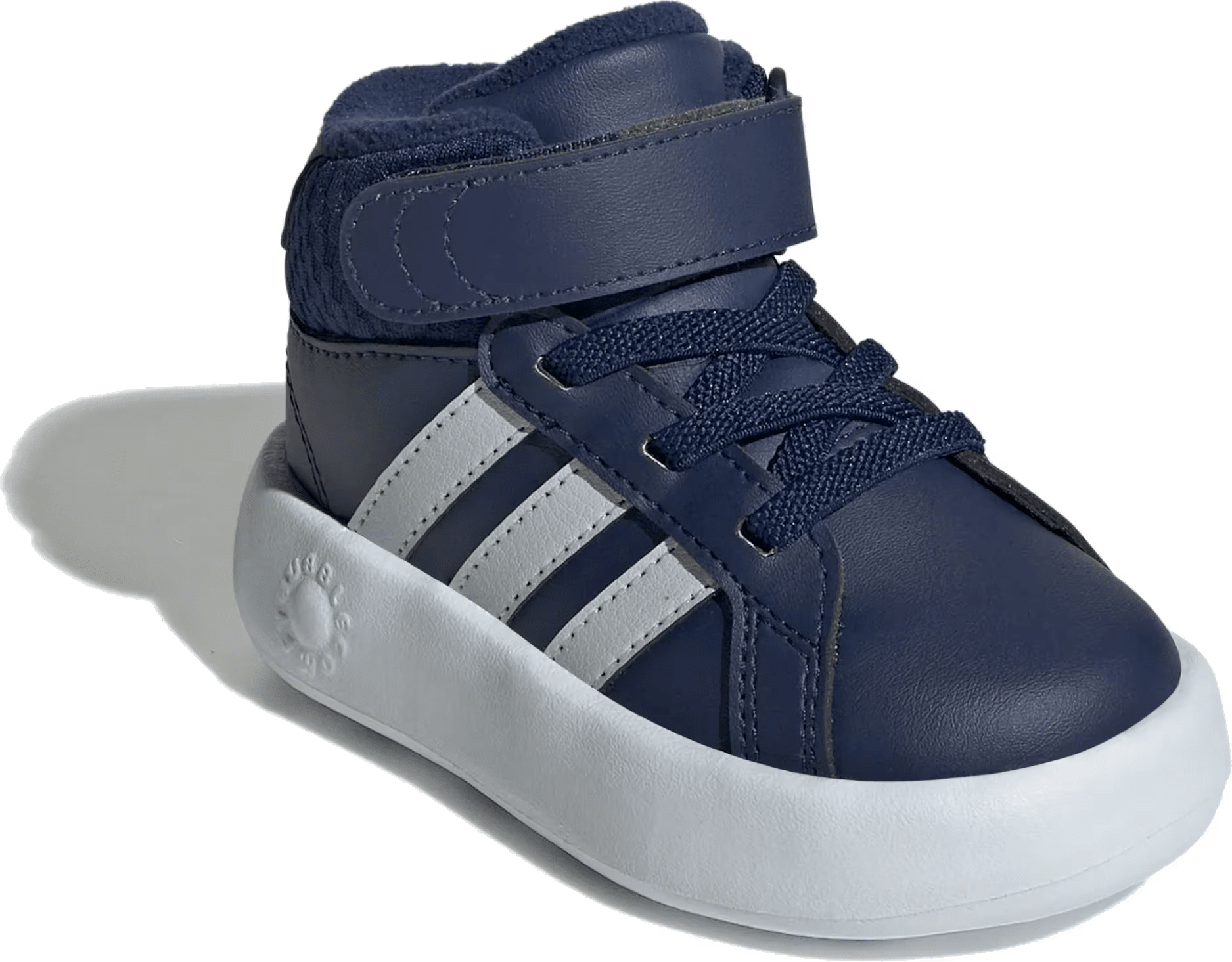 adidas Grand Court Mid Dark Blue Halo Blue Silver Metallic (TD)