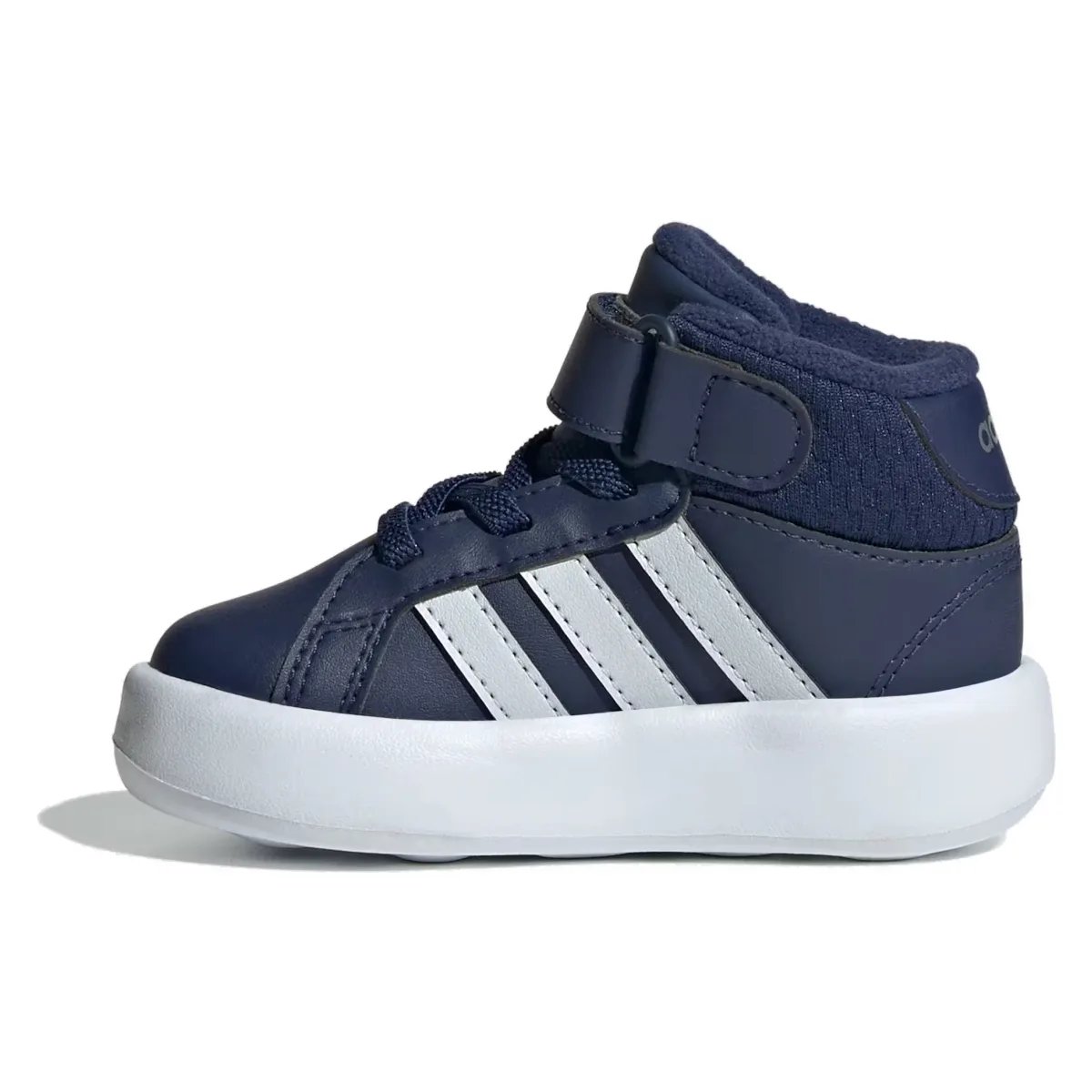 adidas Grand Court Mid Dark Blue Halo Blue Silver Metallic (TD)