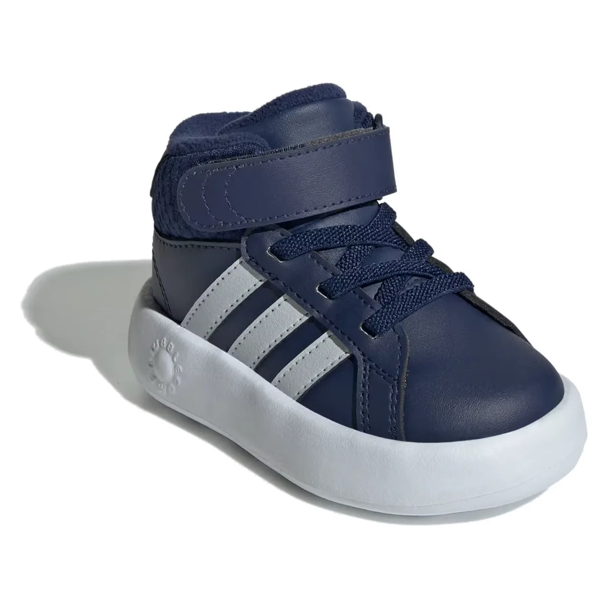 adidas Grand Court Mid Dark Blue Halo Blue Silver Metallic (TD)
