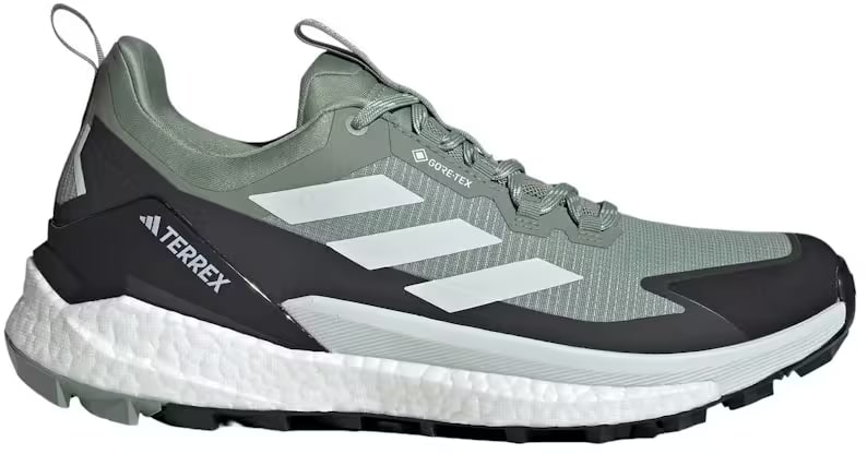adidas Terrex Free Hiker 2.0 Low Gore-Tex Silver Green Crystal Jade Carbon