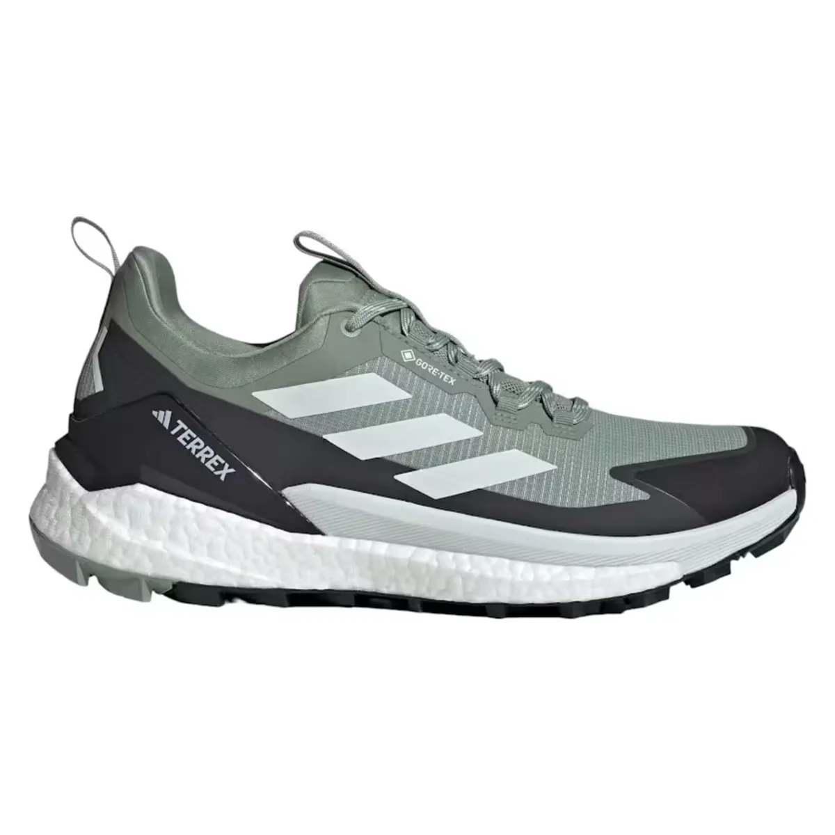 adidas Terrex Free Hiker 2.0 Low Gore-Tex Silver Green Crystal Jade Carbon