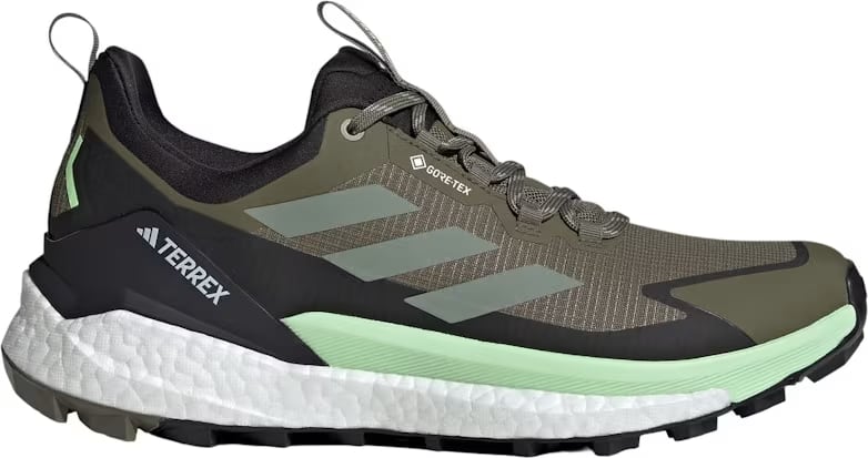 adidas Terrex Free Hiker 2.0 Low Gore-Tex Olive Strata Silver Green Core Black