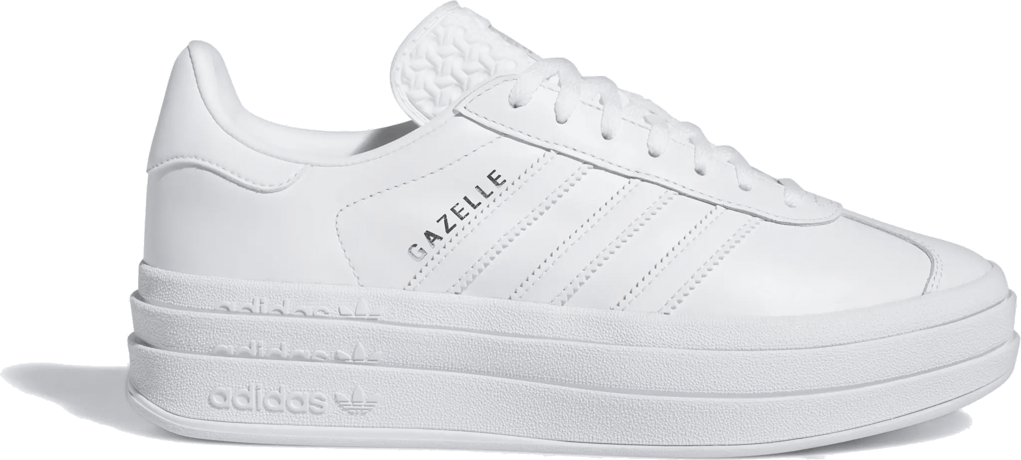 adidas Gazelle Bold Triple White (Women's)