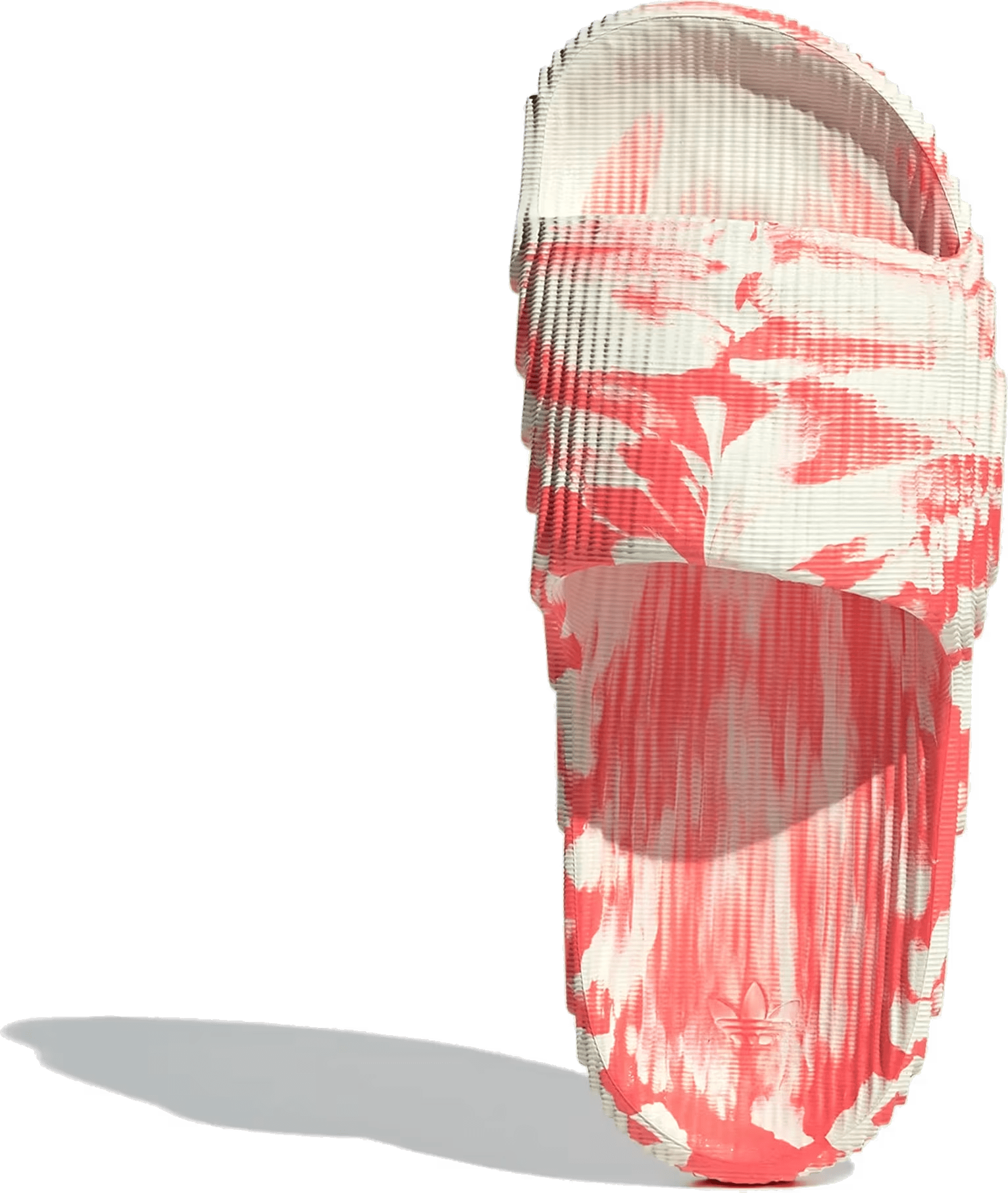 adidas Adilette 22 Slides Ivory Solar Red