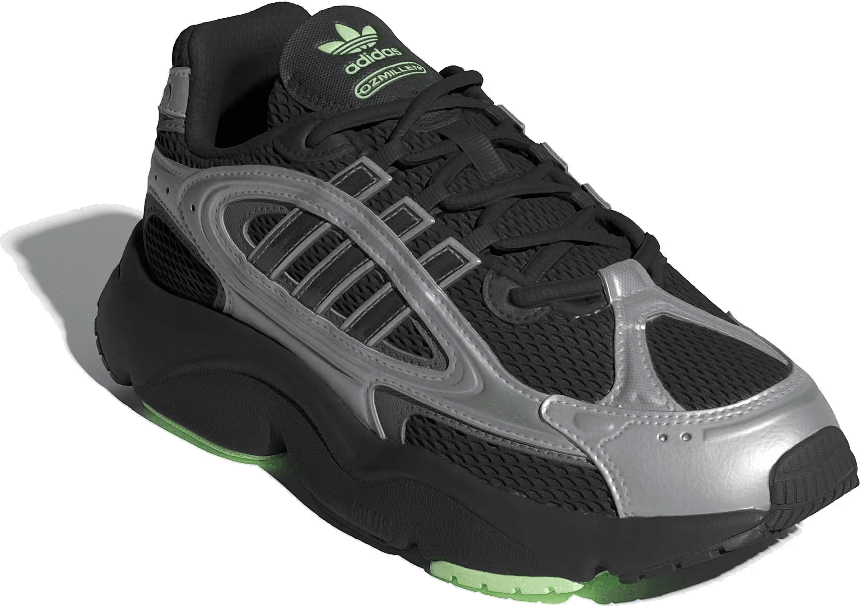 adidas Ozmillen Core Black Carbon Green Spark (Women's)